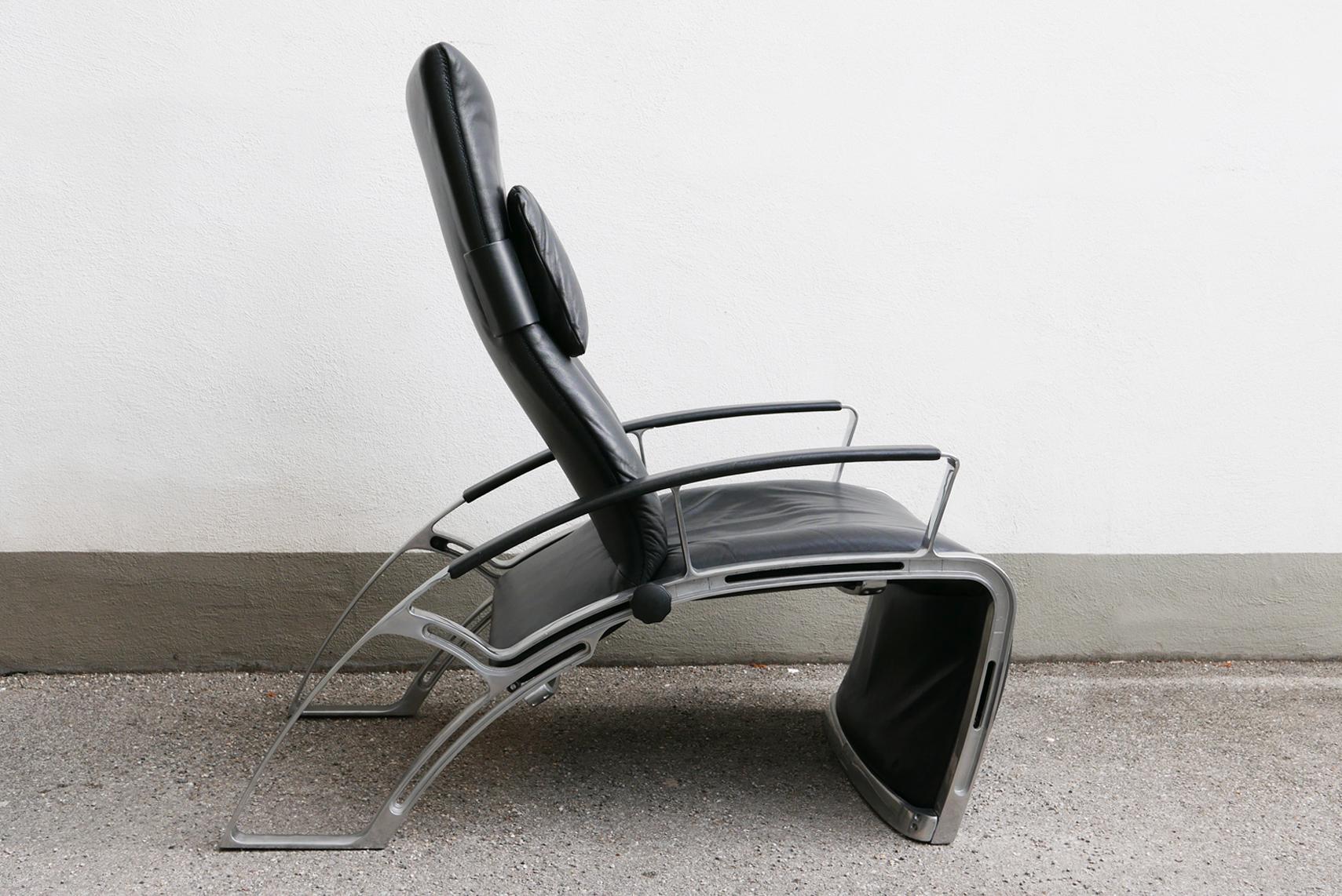 Lounge Chair IP84S by Ferdinand A. Porsche for Interprofil Germany 1984 4