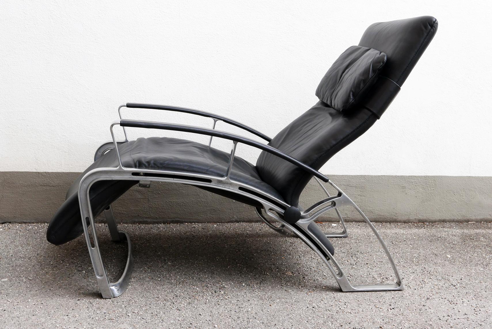 Late 20th Century Lounge Chair IP84S by Ferdinand A. Porsche for Interprofil Germany 1984