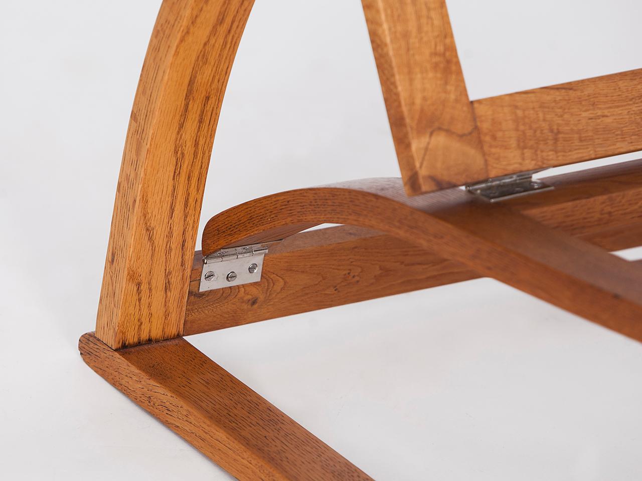 Art Deco Lounge Chair Jindrich Halabala H-70 Czech Design 1930s