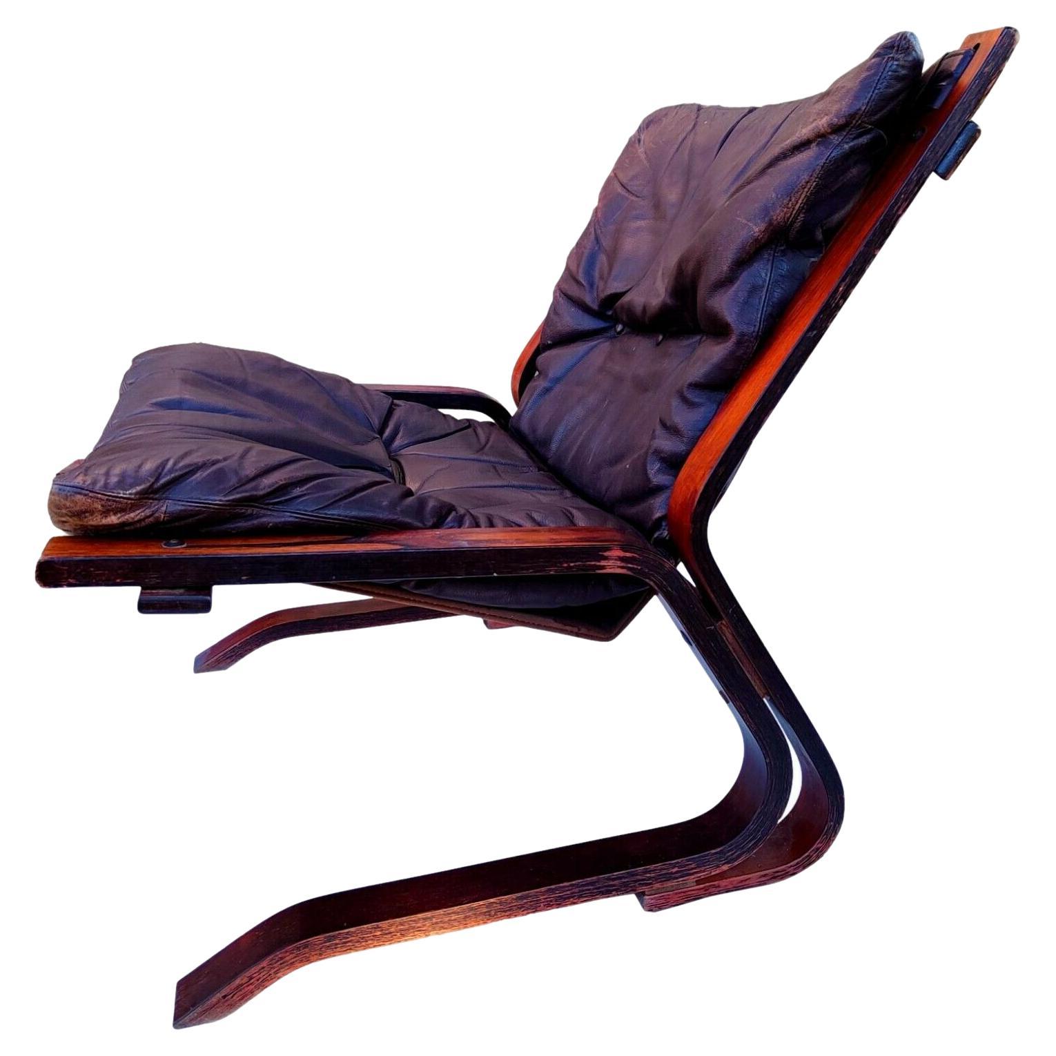 Lounge Chair "Kengu", Design Oddvin Rykken for Ryco Rikken & Co., 1960s For Sale