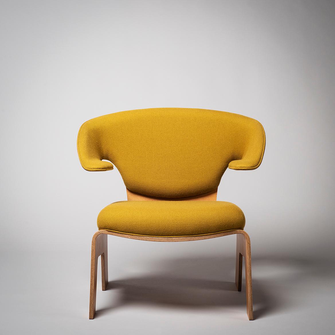 The Lounge Chair was designed by the architect Kenzo Tange for Tendo Mokko, a highly influential furniture company established by woodworkers in northern Japan in 1940. Amidst postwar rebuilding efforts and expanding consumerism in the 1950s and