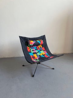 Lounge Chair Miamina,  Alberto Salvati & Ambrogio Tresoldi, Saporiti Italy 1980s