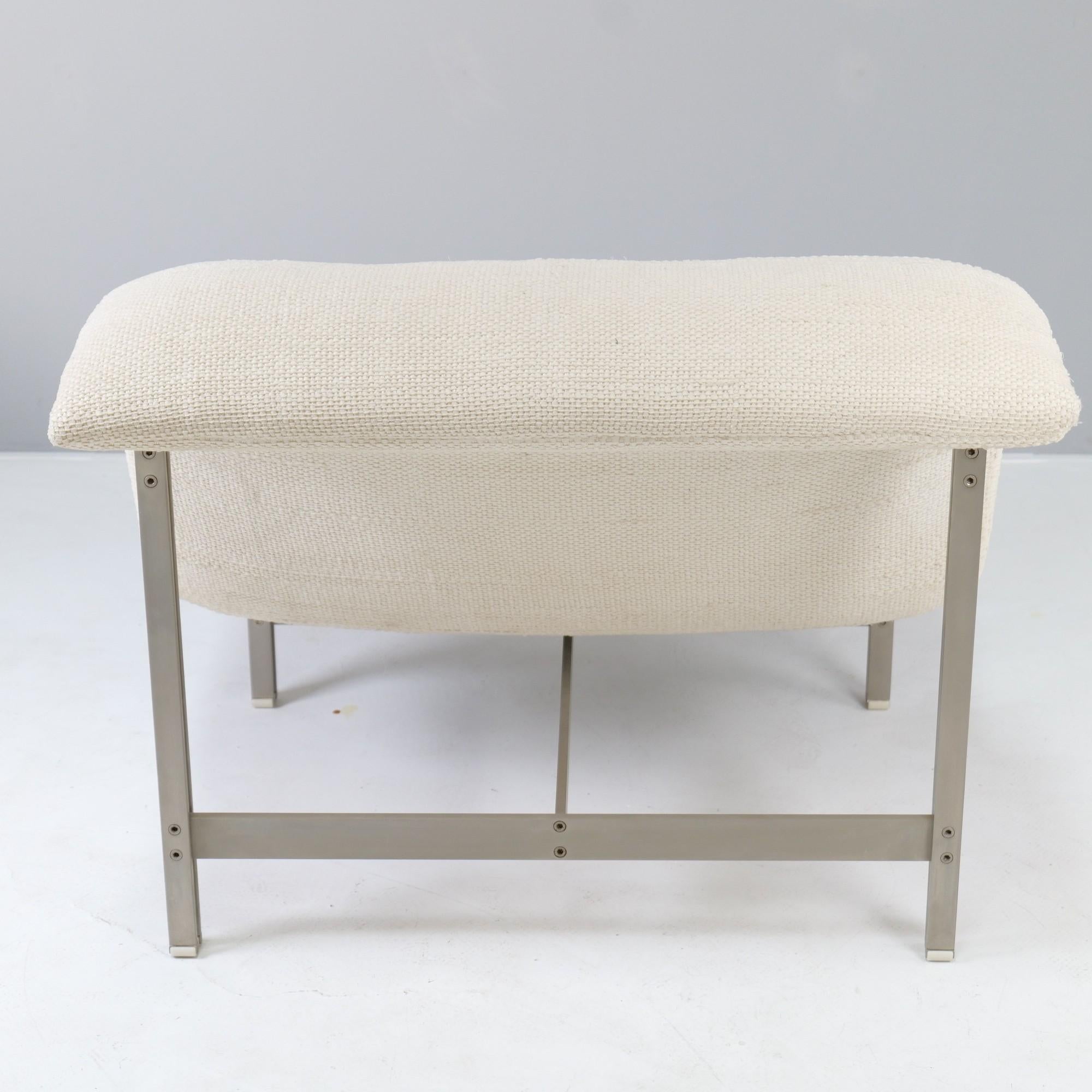  Lounge chair mod. wave by Giovanni Offredi for Saporiti Italia, 1974 For Sale 3