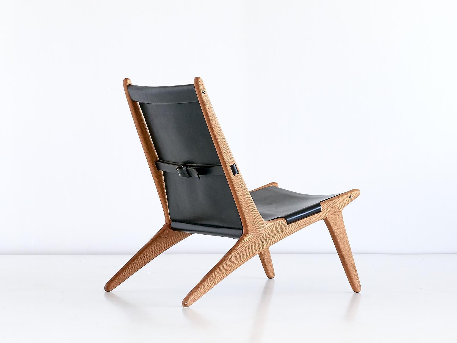 Swedish Lounge Chair Model 204 by Uno & Östen Kristiansson for Luxus, Sweden, 1954