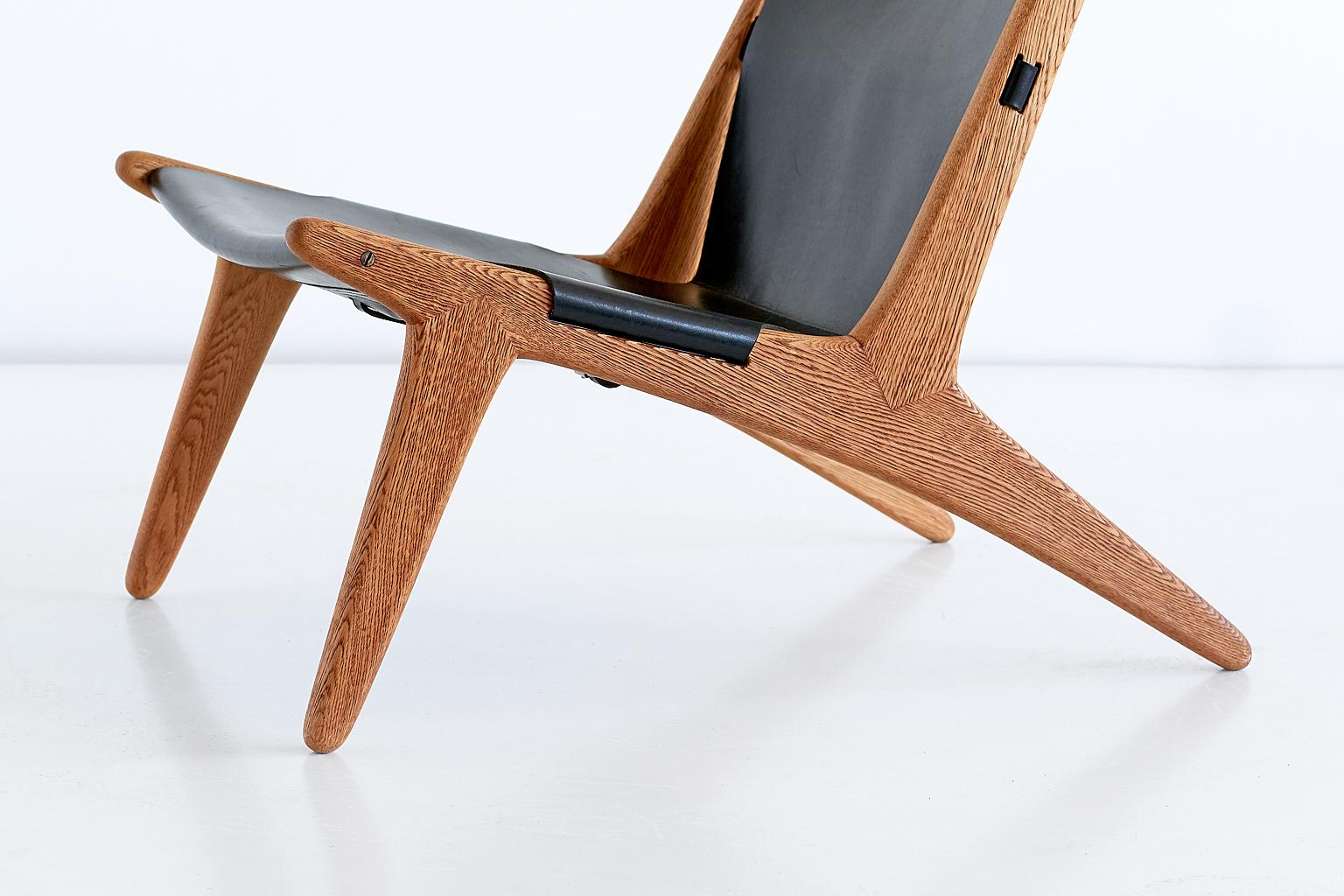 Lounge Chair Model 204 by Uno & Östen Kristiansson for Luxus, Sweden, 1954 1