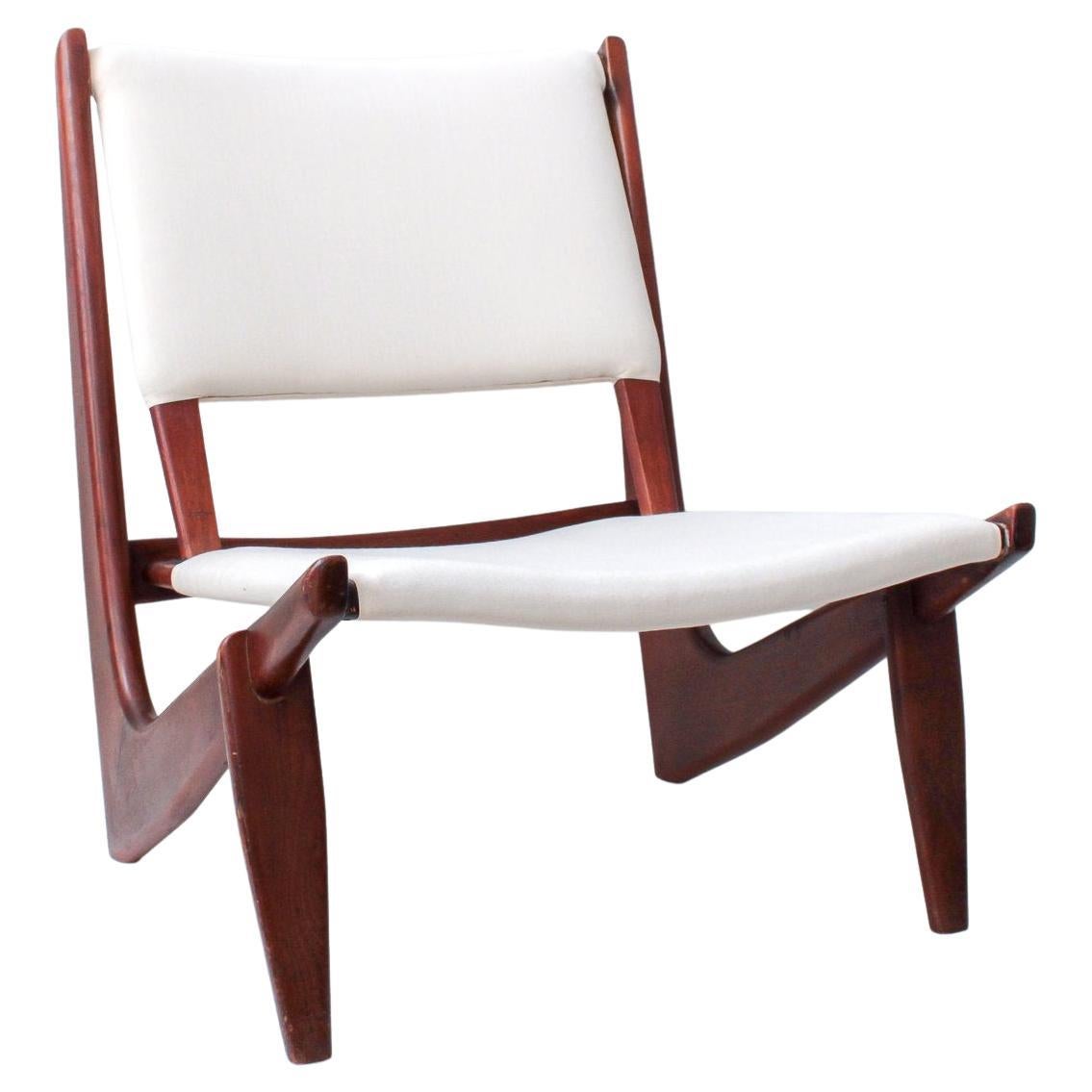 Lounge Chair Model 233 Bertil W. Behrman For AB Engens Fabriker C.1950 For Sale