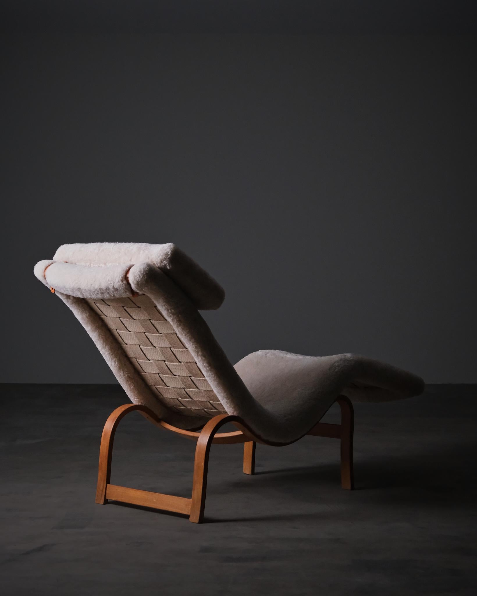 Lounge chair 'model 36' by Bruno Mathsson, Sweden, 1938 en Bueno estado para la venta en Eskilstuna, SE
