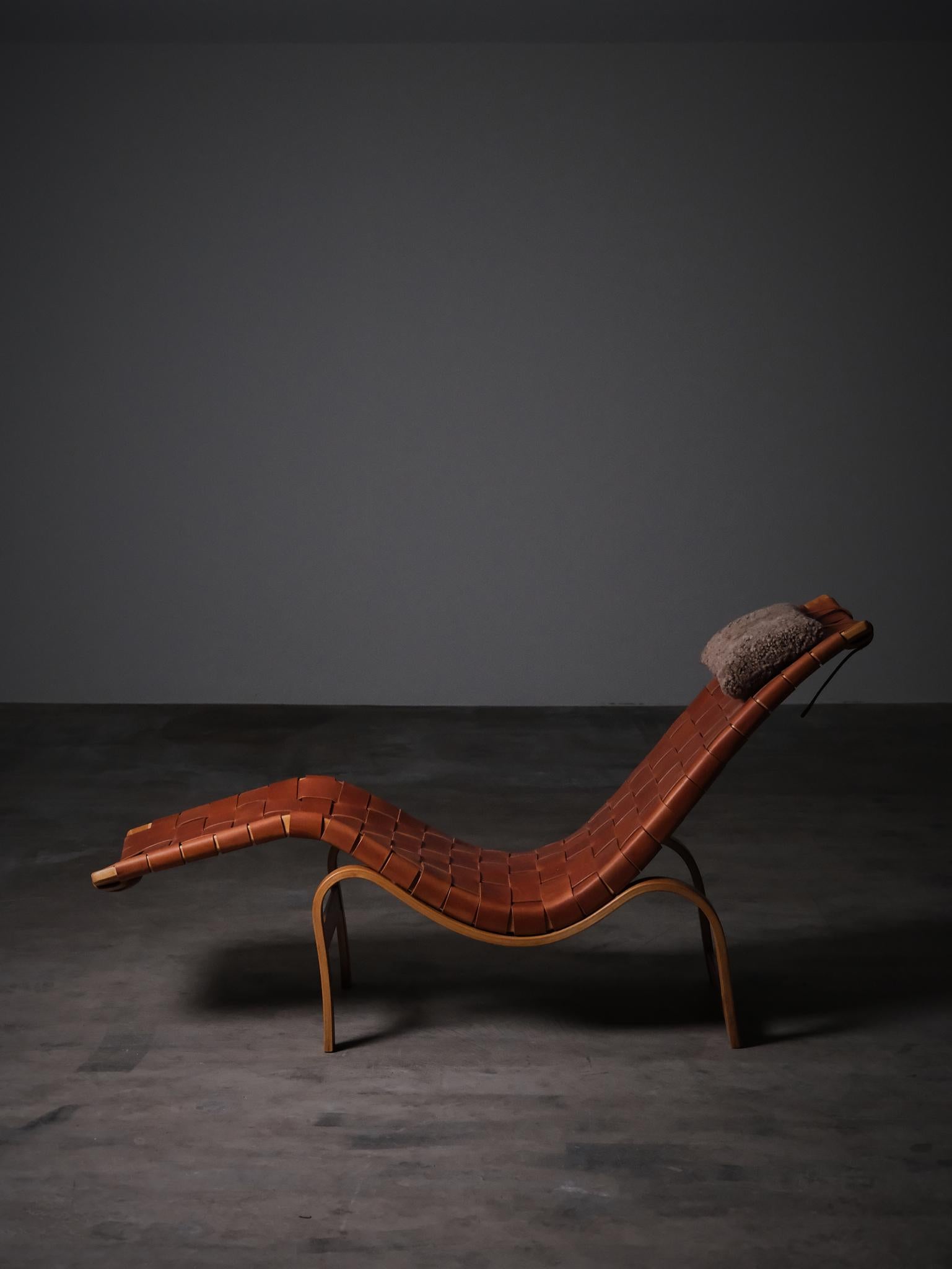 Svedese Sedia da salotto 'modello 36' di Bruno Mathsson, Svezia, 1941 in vendita