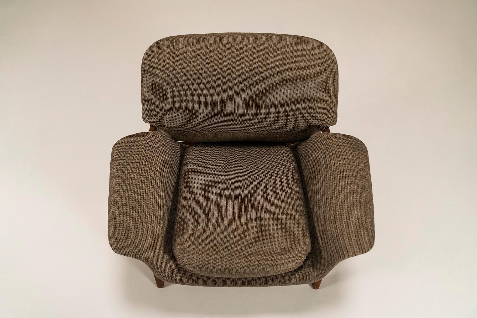 Lounge Chair Model 849 By Gianfranco Frattini For Cassina, Italy 1950s 4