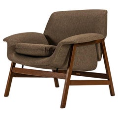 Loungesessel Modell 849 von Gianfranco Frattini für Cassina, Italien, 1950er Jahre