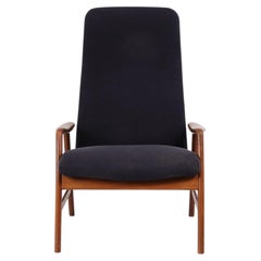 Lounge Chair Model Contour Set 327 in Teak by Alf Svensson, 1960's