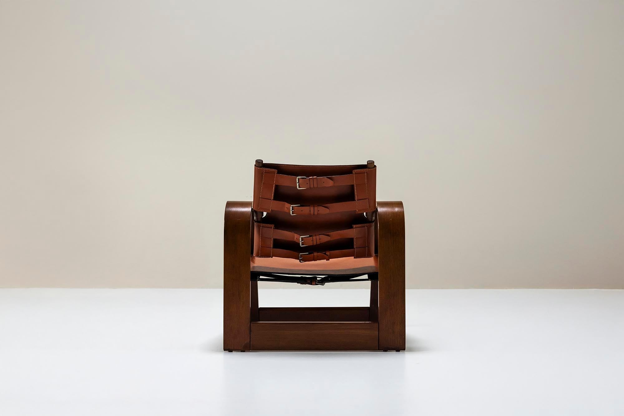 Italian Lounge Chair model “Green” by Salvati and Tresoldi for Pozzi, Italy 1970s