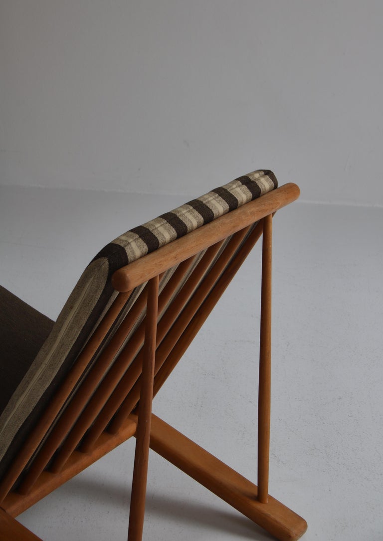 Beech Lounge Chair Model 
