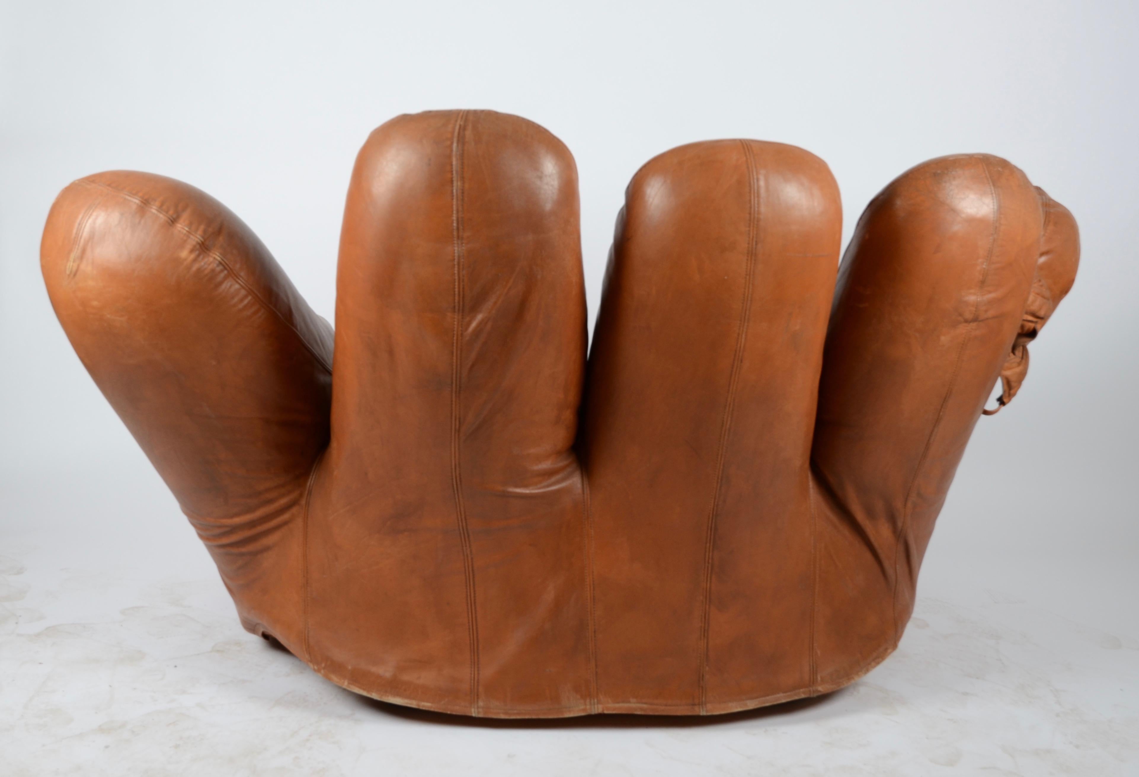 Lounge Chair, Model Joe designed by D'Urbani, De Pas and Lomazzi, Poltronova In Fair Condition In Stockholm, SE