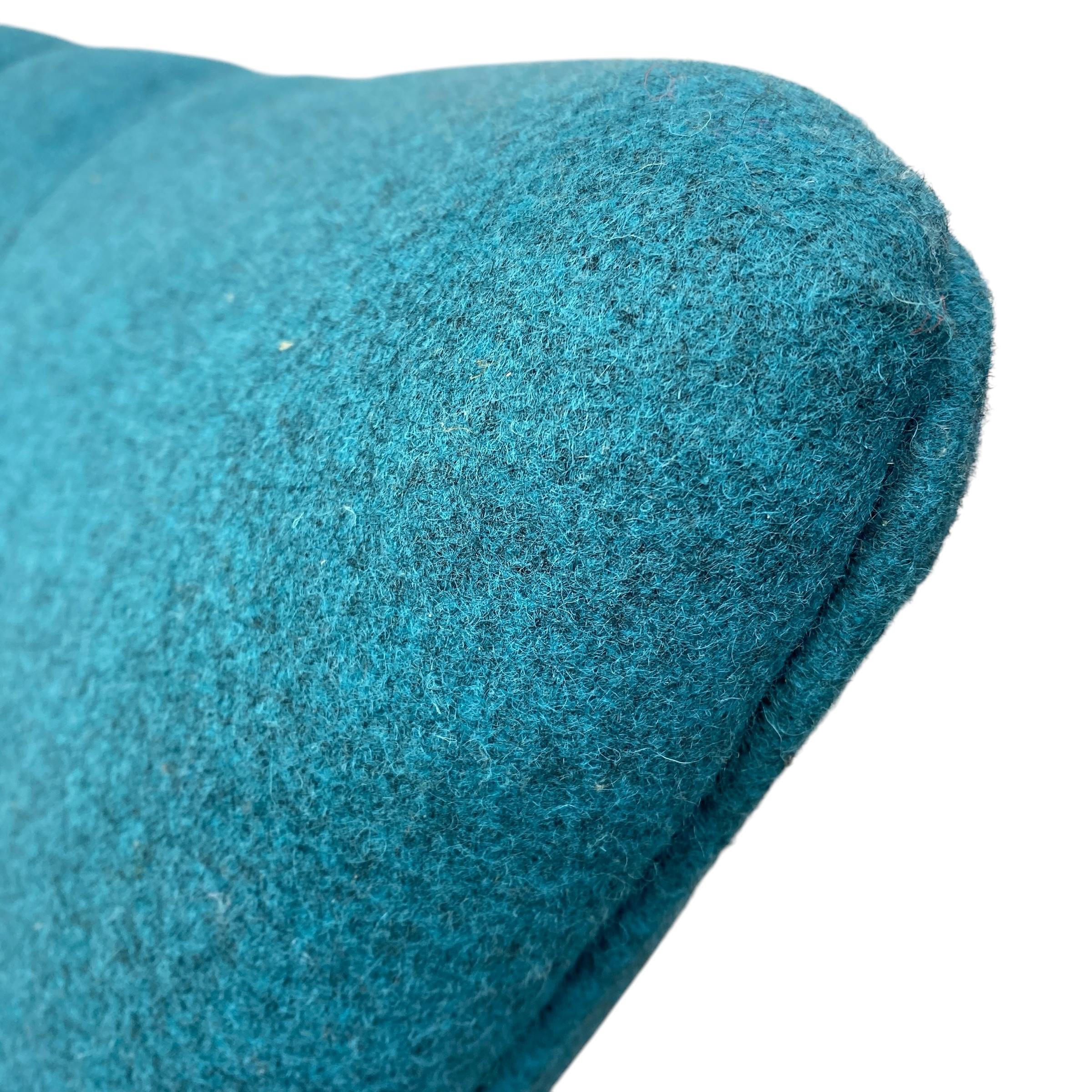 Sedia da salotto ottomana 1960 G-Plan Blofeld 6250 Teal 5