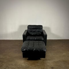 Lounge Chair & Ottoman by De Sede