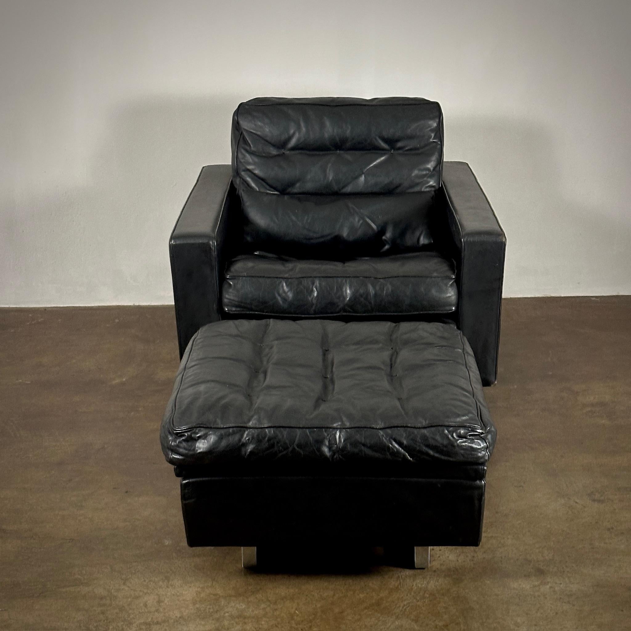 Lounge Chair & Ottoman by De Sede For Sale 1