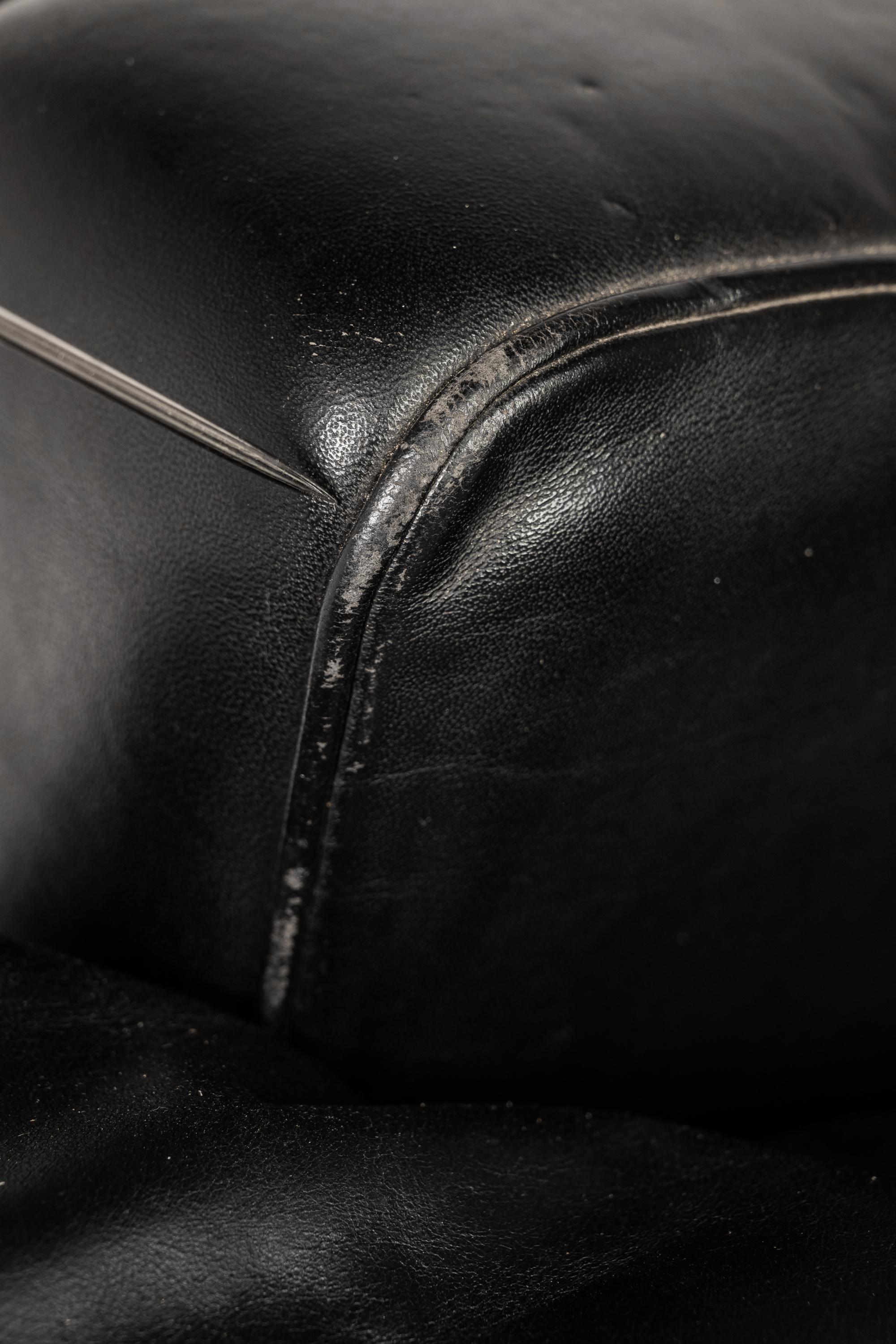 Lounge Chair & Ottoman in Leather, Fredrik A. Kayser, Vatne Møbler, Norway, 1960 For Sale 10