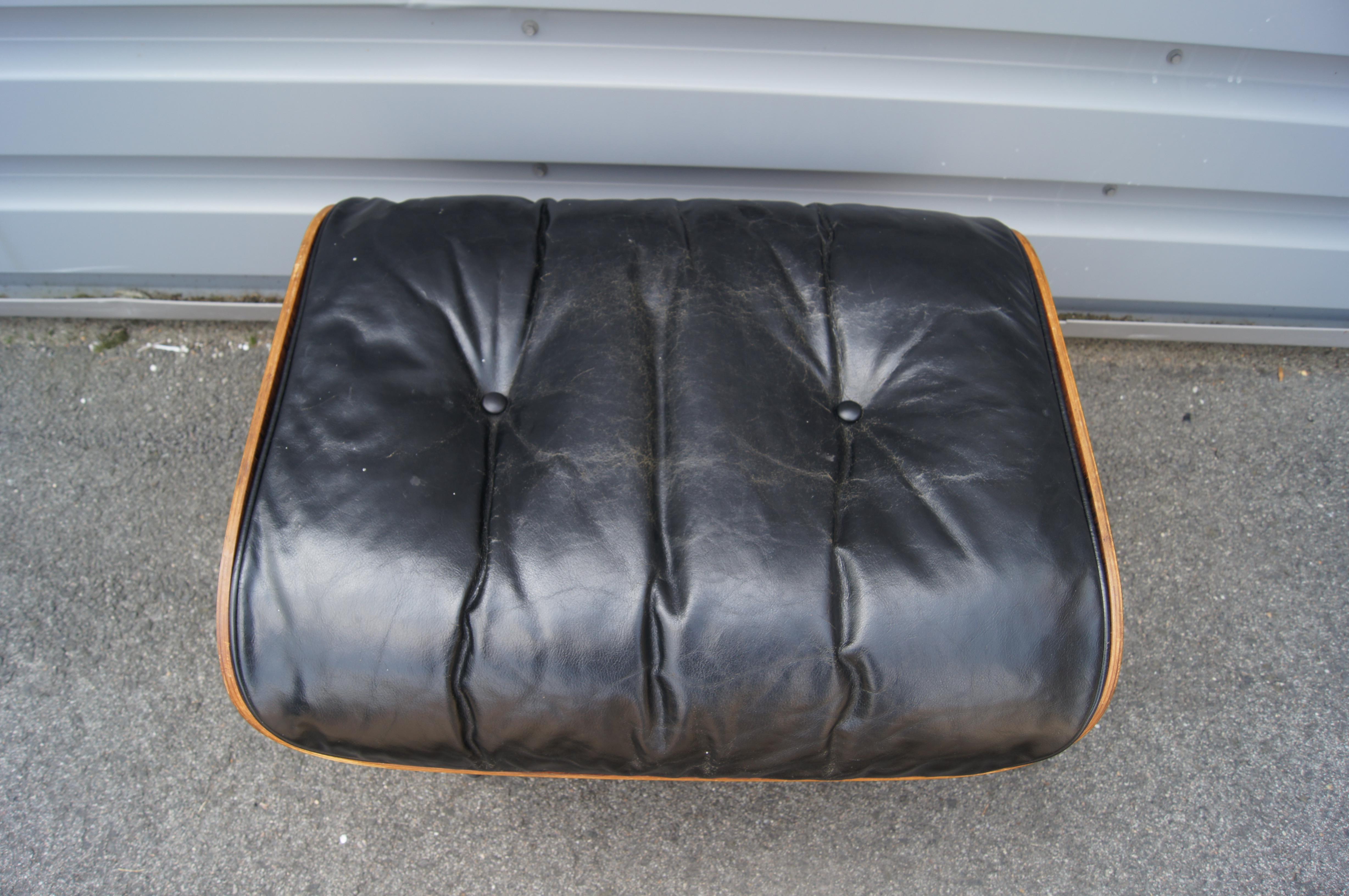 Mid-Century Modern Lounge Chair & Ottoman, Model 670/671 by Charles & Ray Eames for Herman Miller