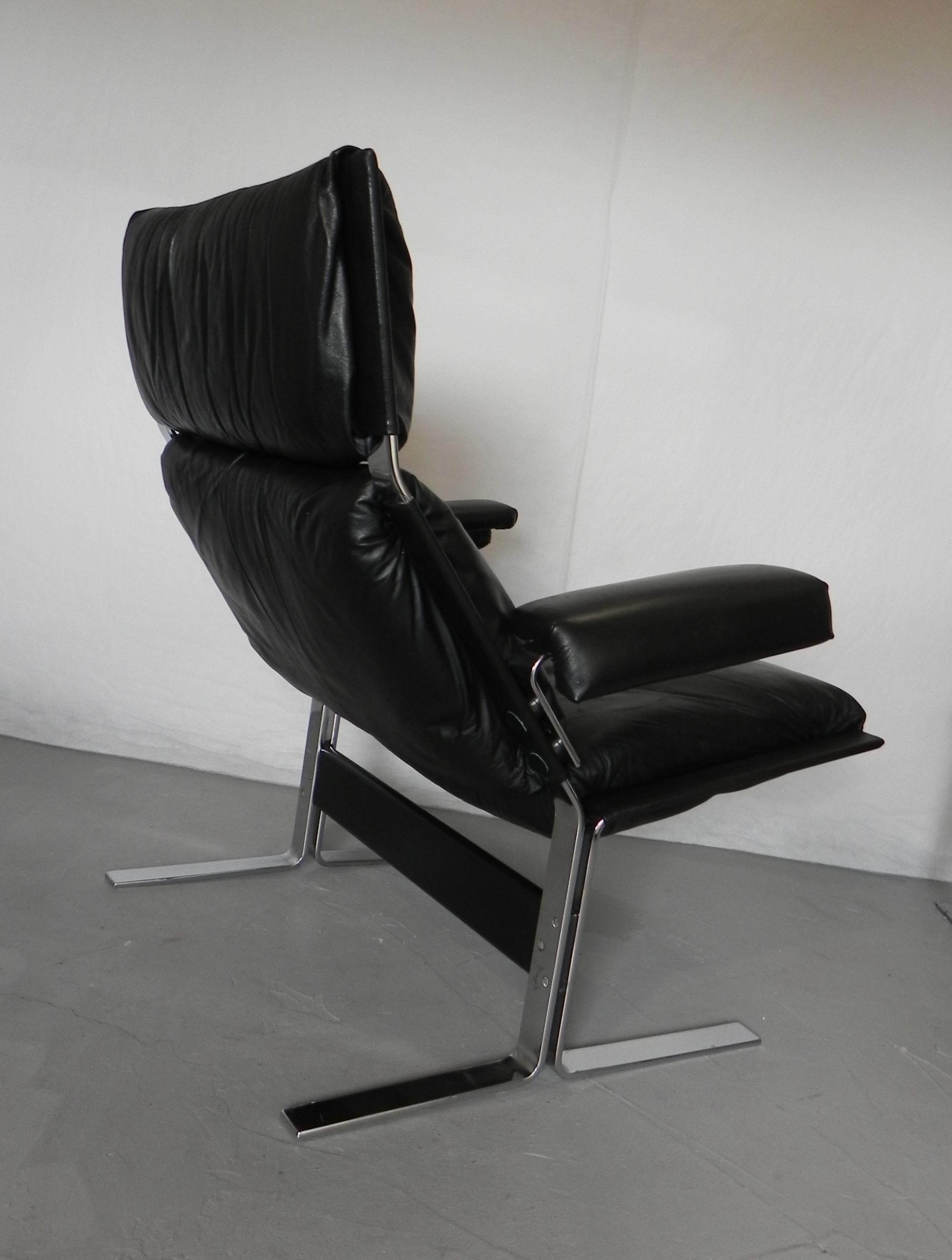 lounge chair + ottoman, Richard Hersberger, 1970 1