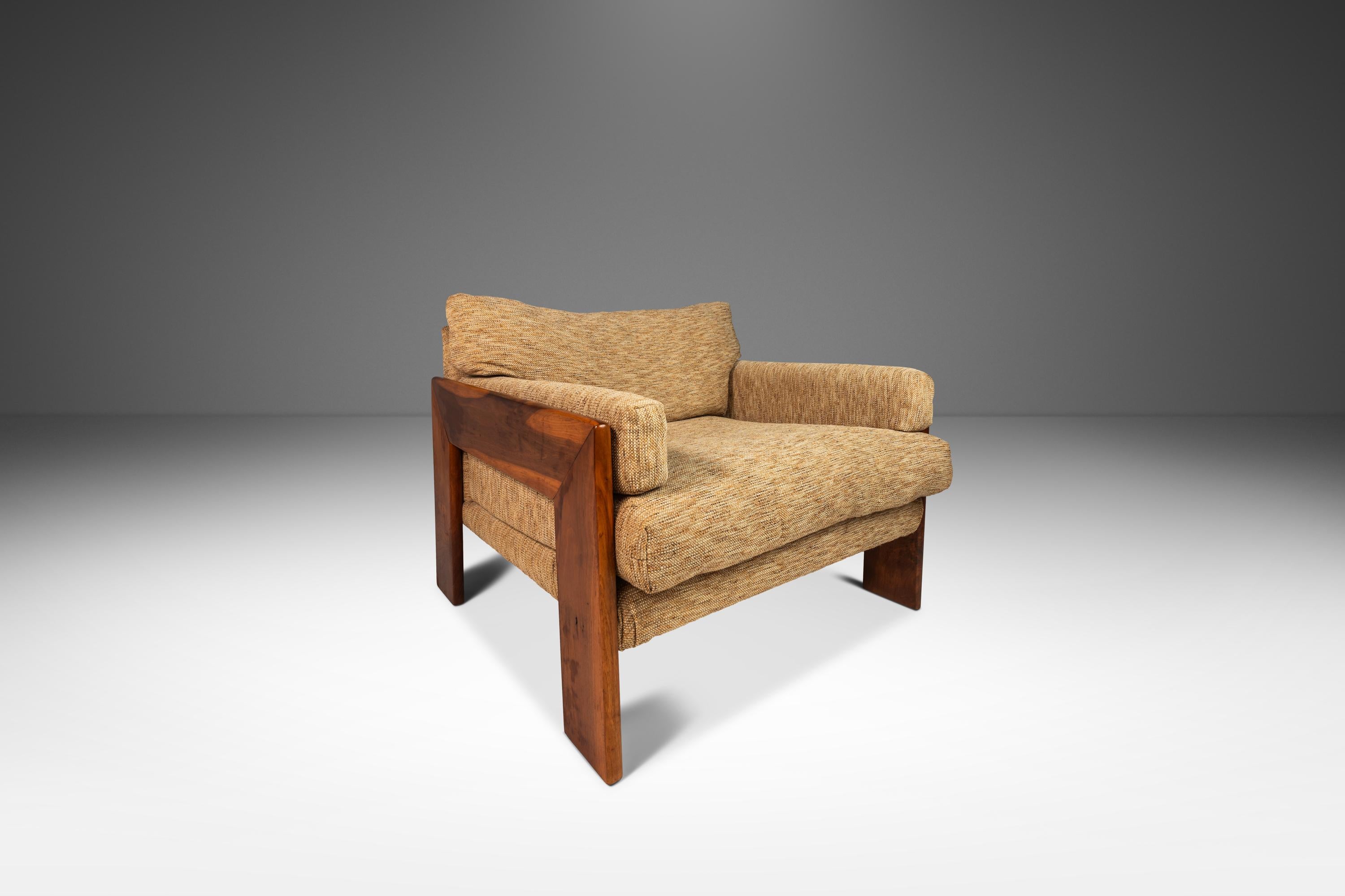 Lounge Chair & Ottoman Set by Adrian Pearsall for Craft Associates, USA, 1960's In Good Condition For Sale In Deland, FL