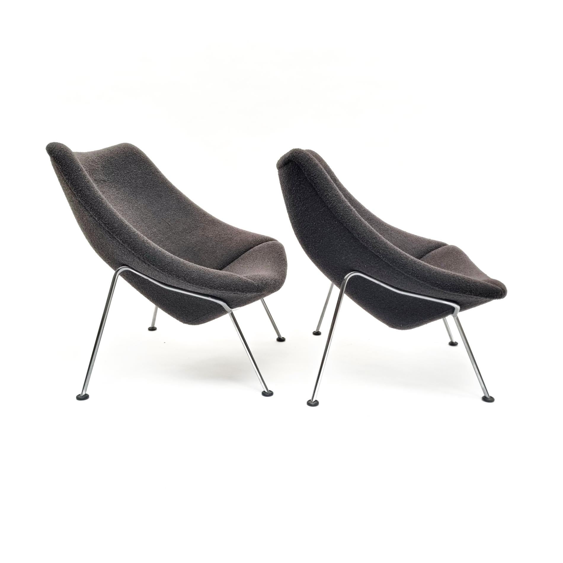 Dutch Lounge Chair Oyster by Pierre Paulin for Artifort, 1960s For Sale