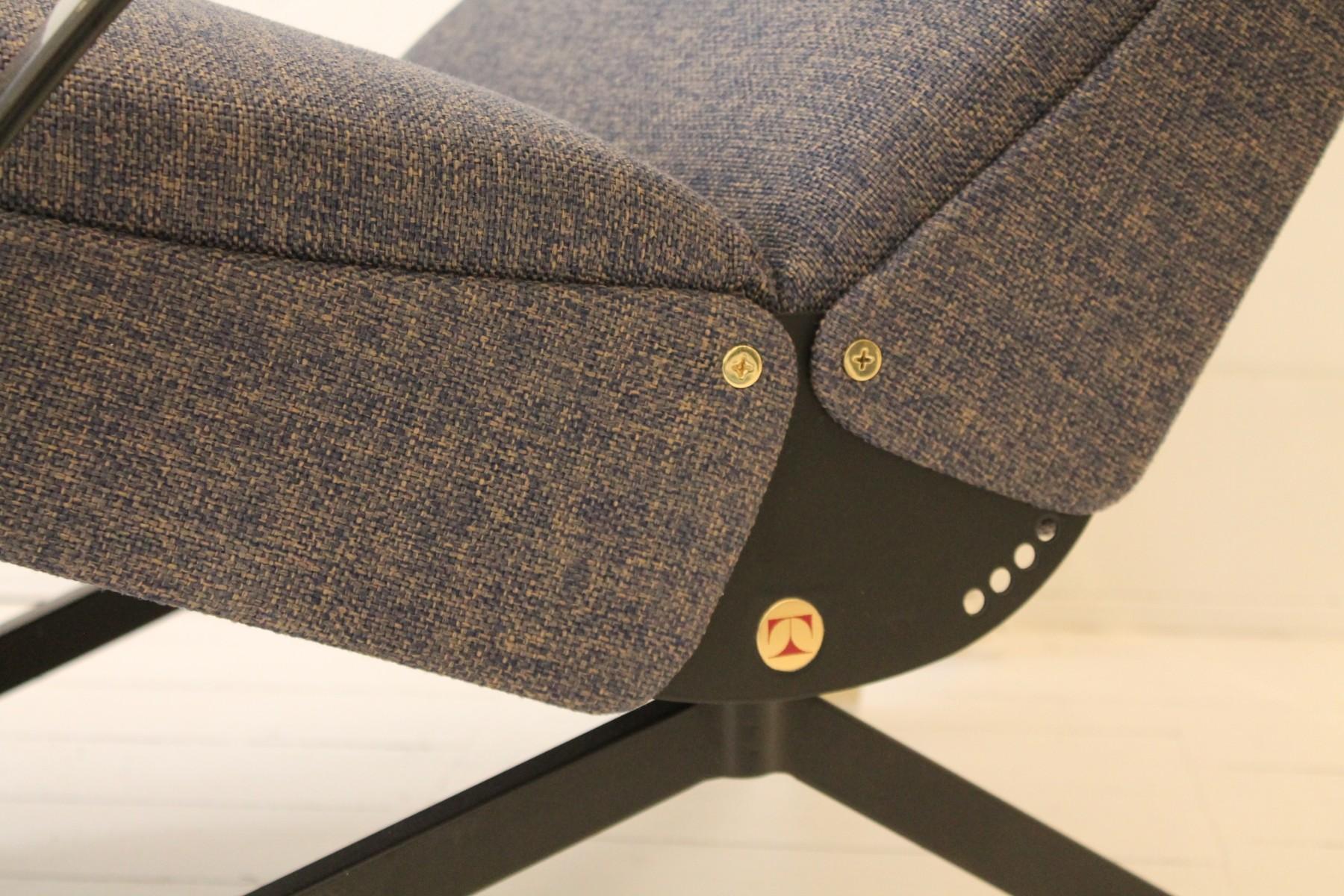 Lounge chair P40 by Osvaldo Borsani for Tecno.
