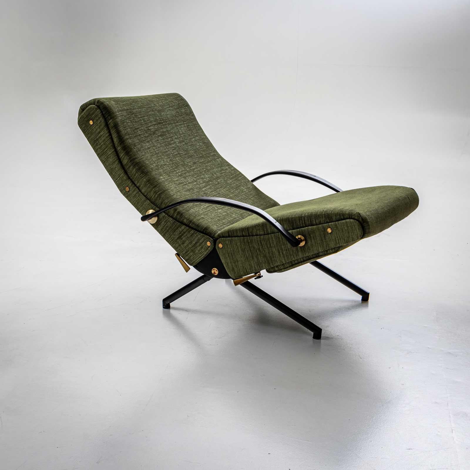 Modern Lounge Chair P40 by Osvaldo Borsani for Tecno Italy, Design 1955 For Sale