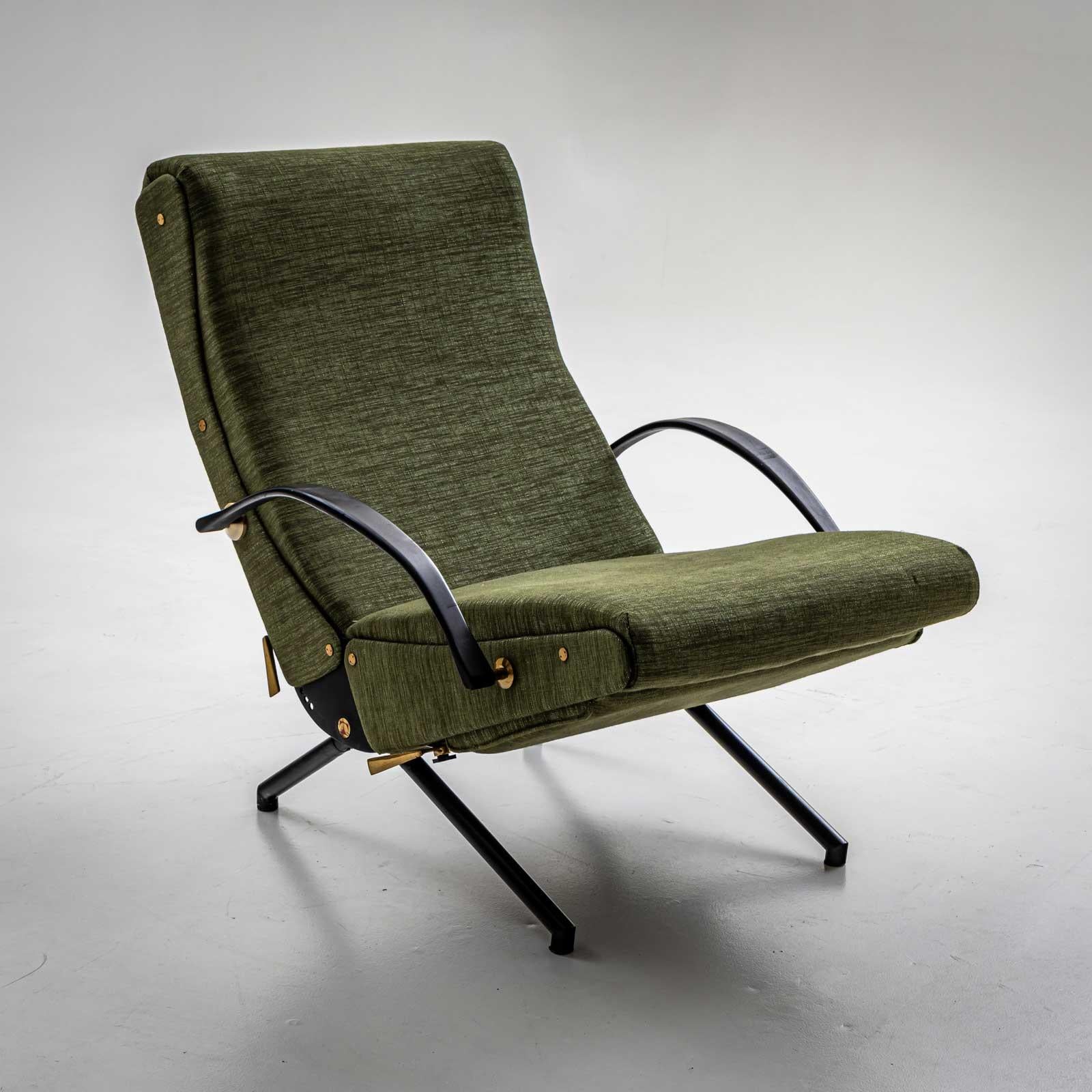 Italian Lounge Chair P40 by Osvaldo Borsani for Tecno Italy, Design 1955 For Sale