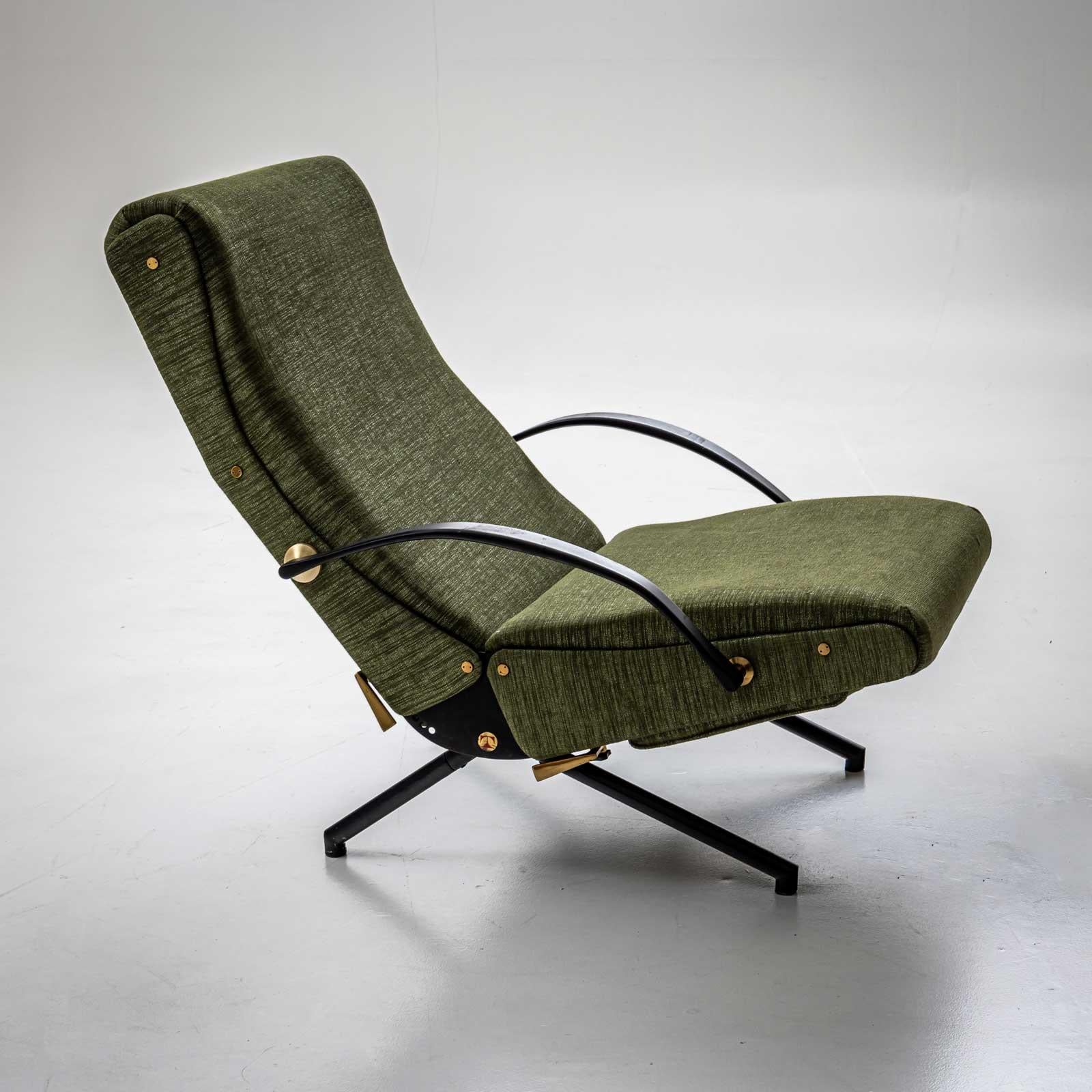 Lounge Chair P40 by Osvaldo Borsani for Tecno Italy, Design 1955 In Good Condition For Sale In Greding, DE