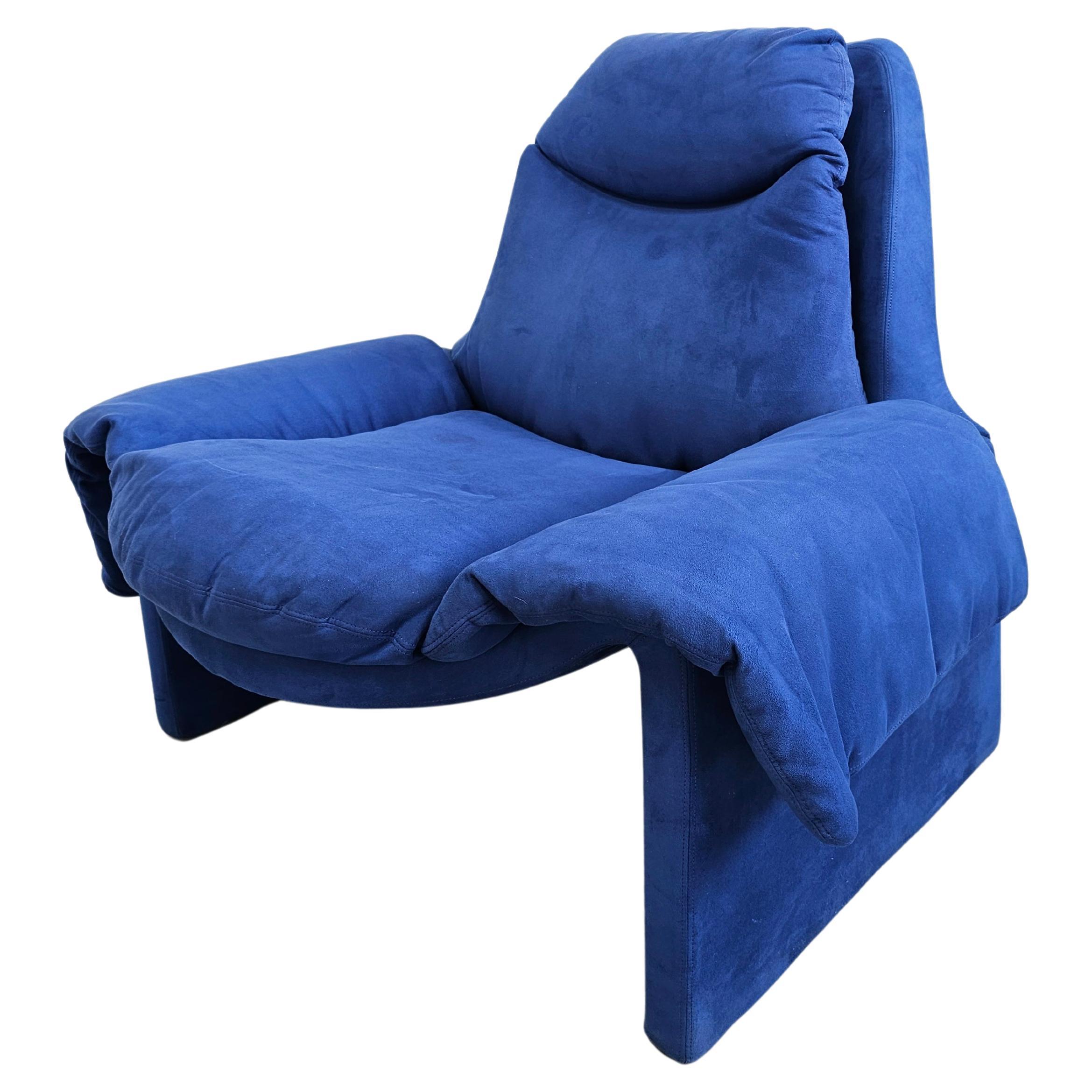 Silla Lounge P60 diseñada por Vittorio Introini para Saporiti Italia, Italia años 70 en venta
