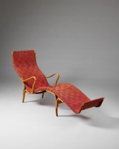 Lounge Chair ‘Pernilla 3’ Designed by Bruno Mathsson for Karl Mathsson, Sweden