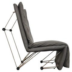 Chaise longue Poltrona Geometric Design Postmodern Modernariato 1980
s