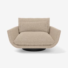 Lounge Chair 'Rua Ipanema' di Man of Parts, Base antracite, Sahco, Zero, 001