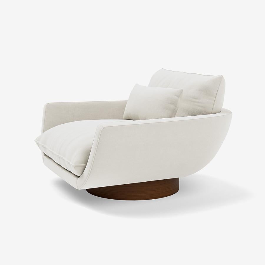 Contemporary Lounge Chair 'Rua Ipanema' by Man of Parts, Rohi, Opera, Anthrazit For Sale 6