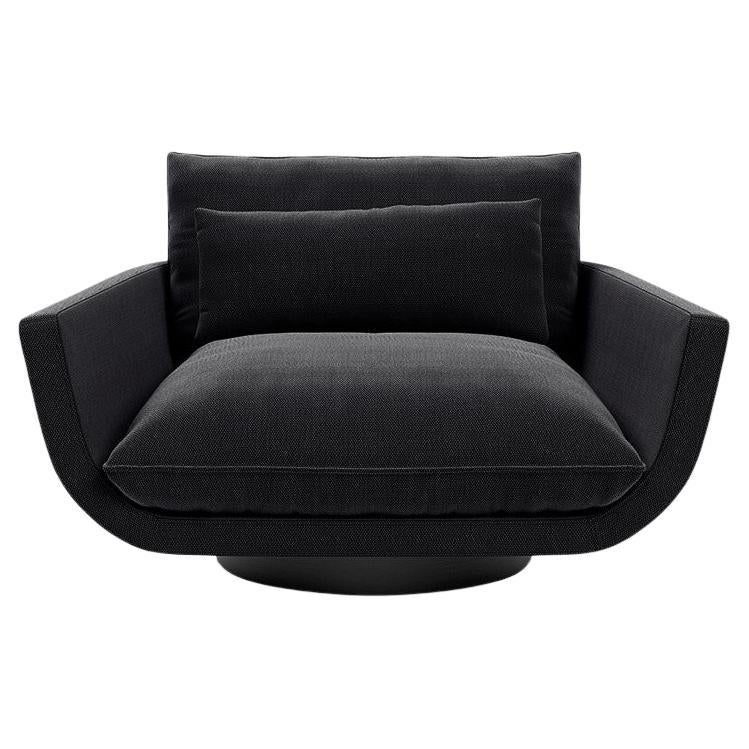 Contemporary Lounge Chair 'Rua Ipanema' by Man of Parts, Rohi, Opera, Anthrazit For Sale 7