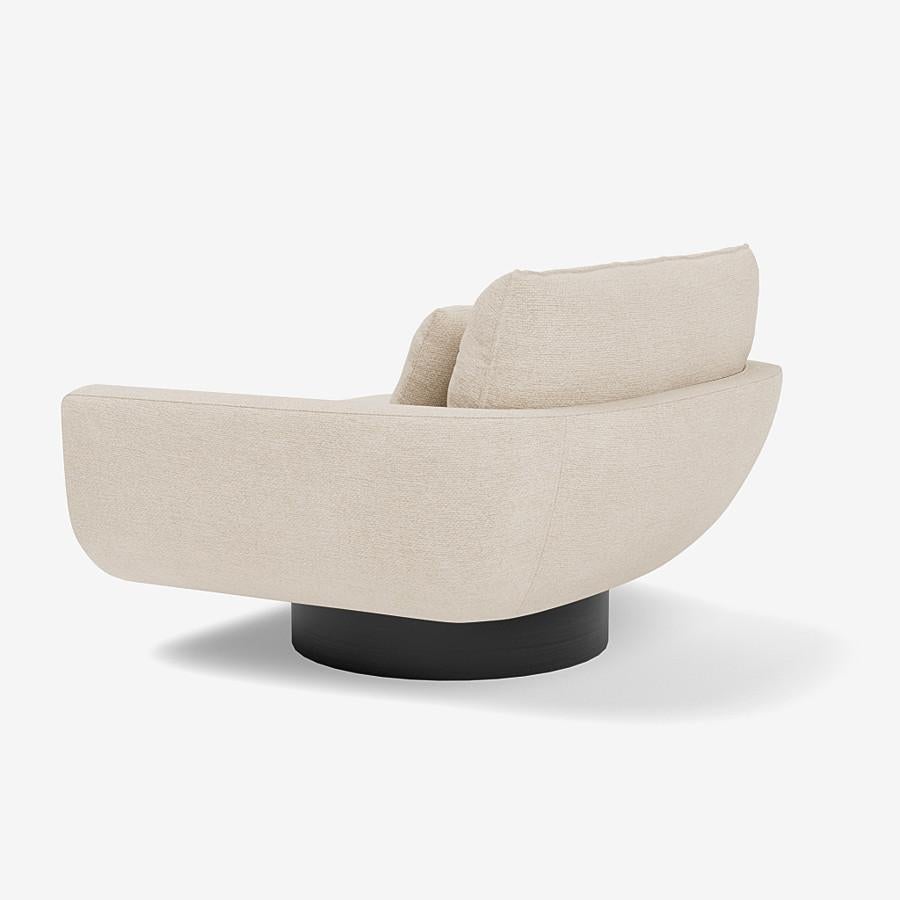 Contemporary Lounge Chair 'Rua Ipanema' by Man of Parts, Rohi, Opera, Anthrazit For Sale 11