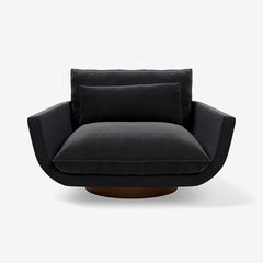 Sedia da salotto contemporanea 'Rua Ipanema' di Man of Parts, Rohi, Opera, Anthrazit