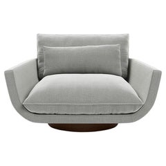 Lounge Chair 'Rua Ipanema' di Man of Parts, Base in noce, Rohi, Opera, Specchio