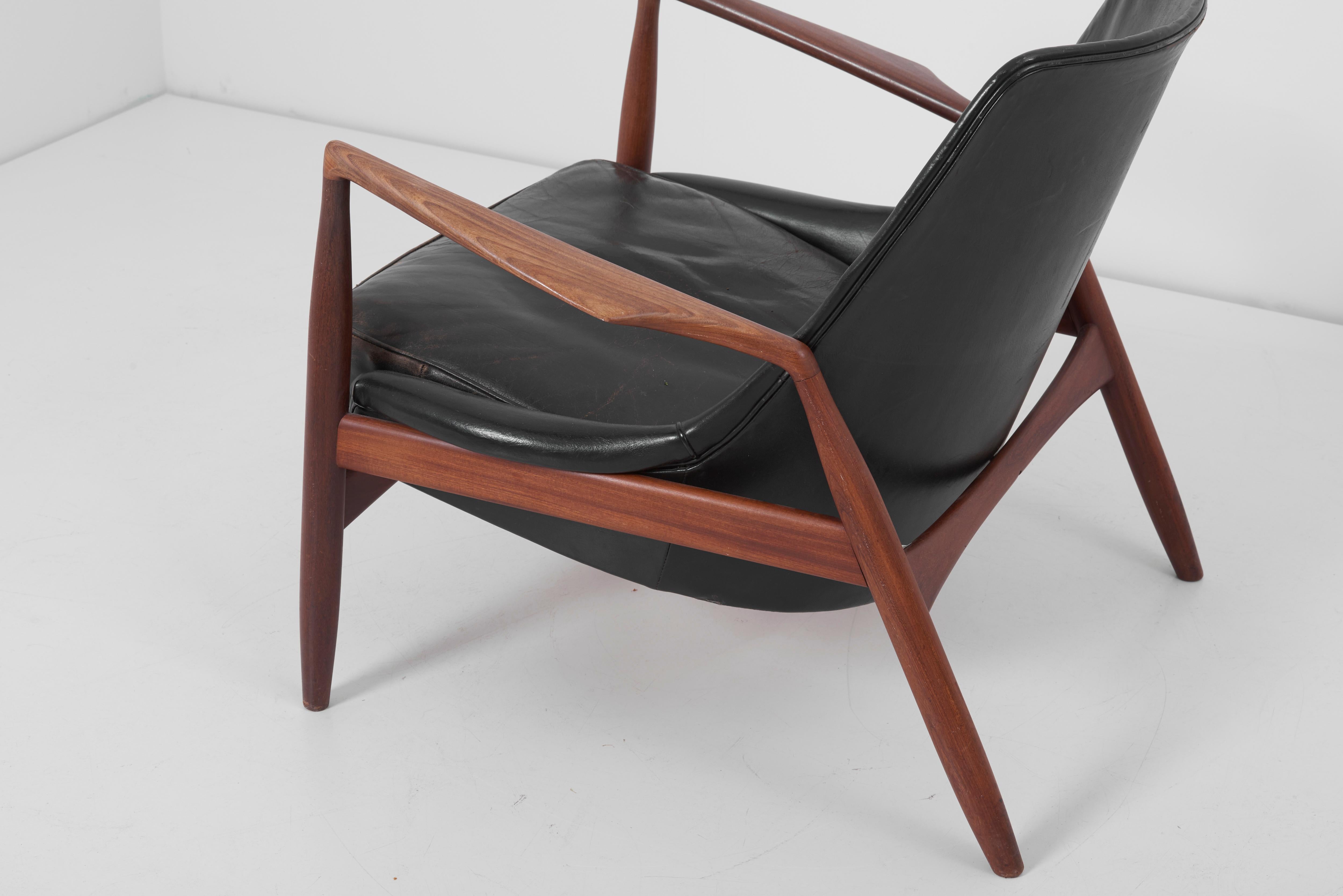 Lounge Chair Seal 'Sälen', Model 503-799 by Ib Kofod-Larsen for OPE Olof Persson 3