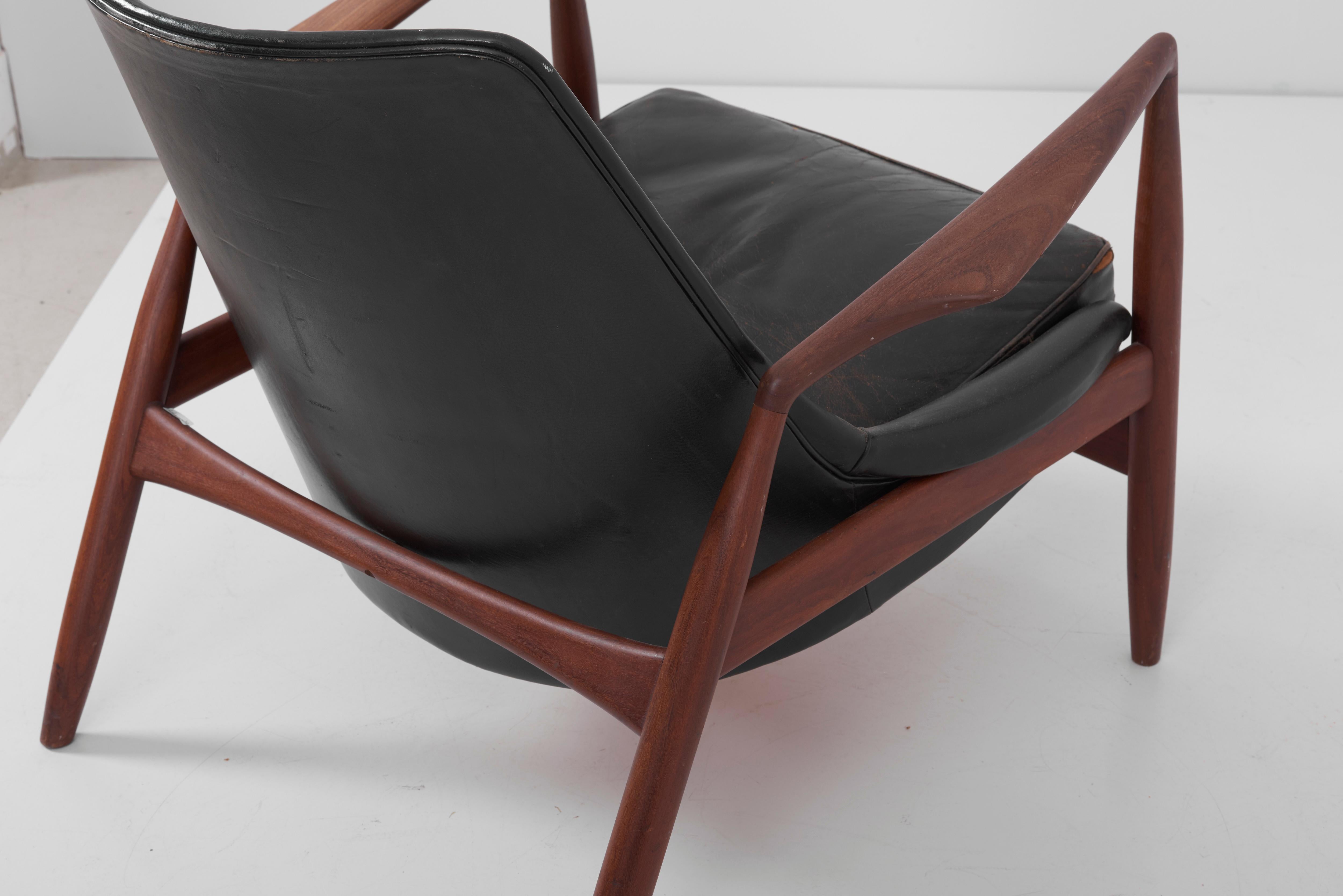 Lounge Chair Seal 'Sälen', Model 503-799 by Ib Kofod-Larsen for OPE Olof Persson 4