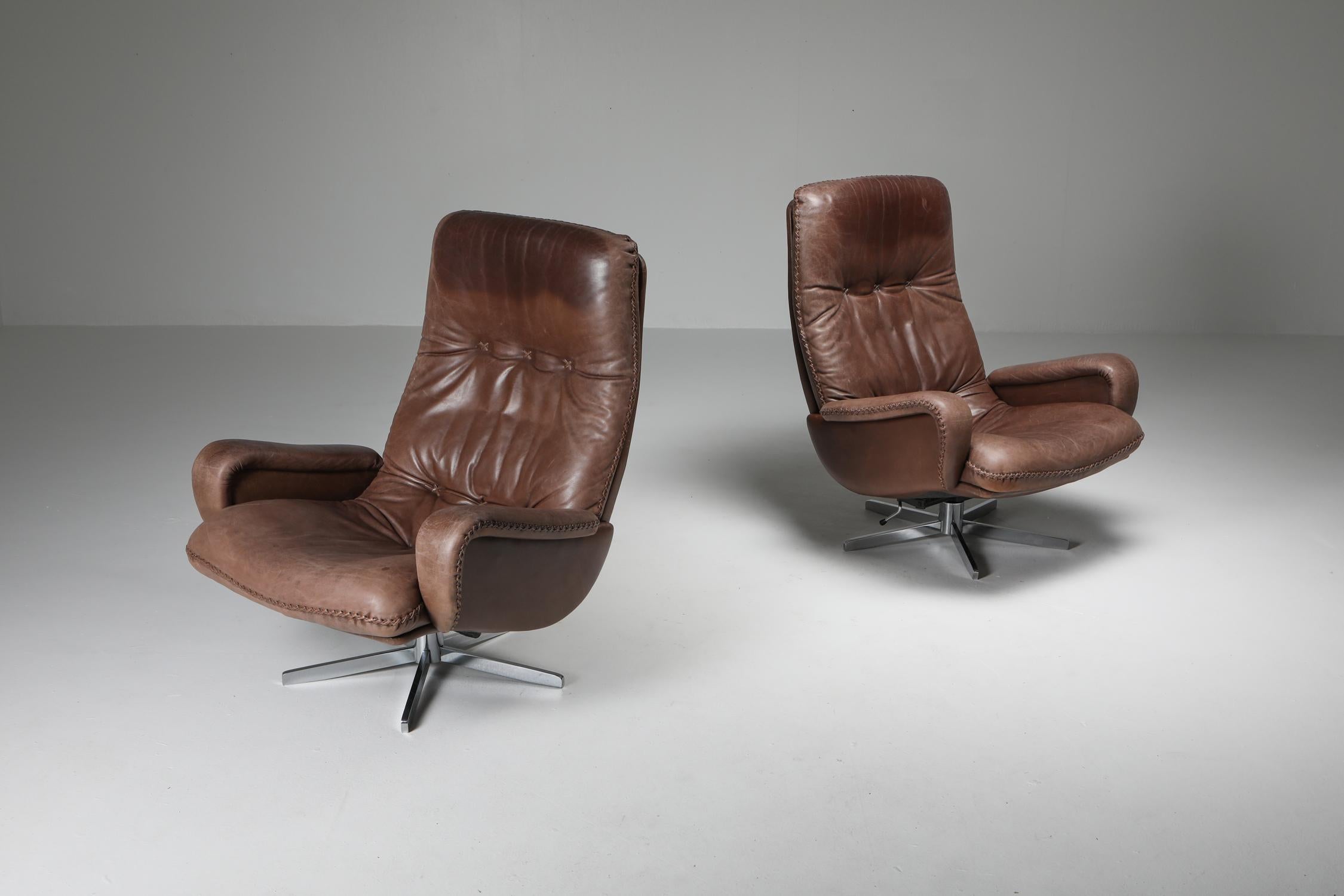 Mid-Century Modern Lounge Chair Set S231 'James Bond' by De Sede, Switzerland