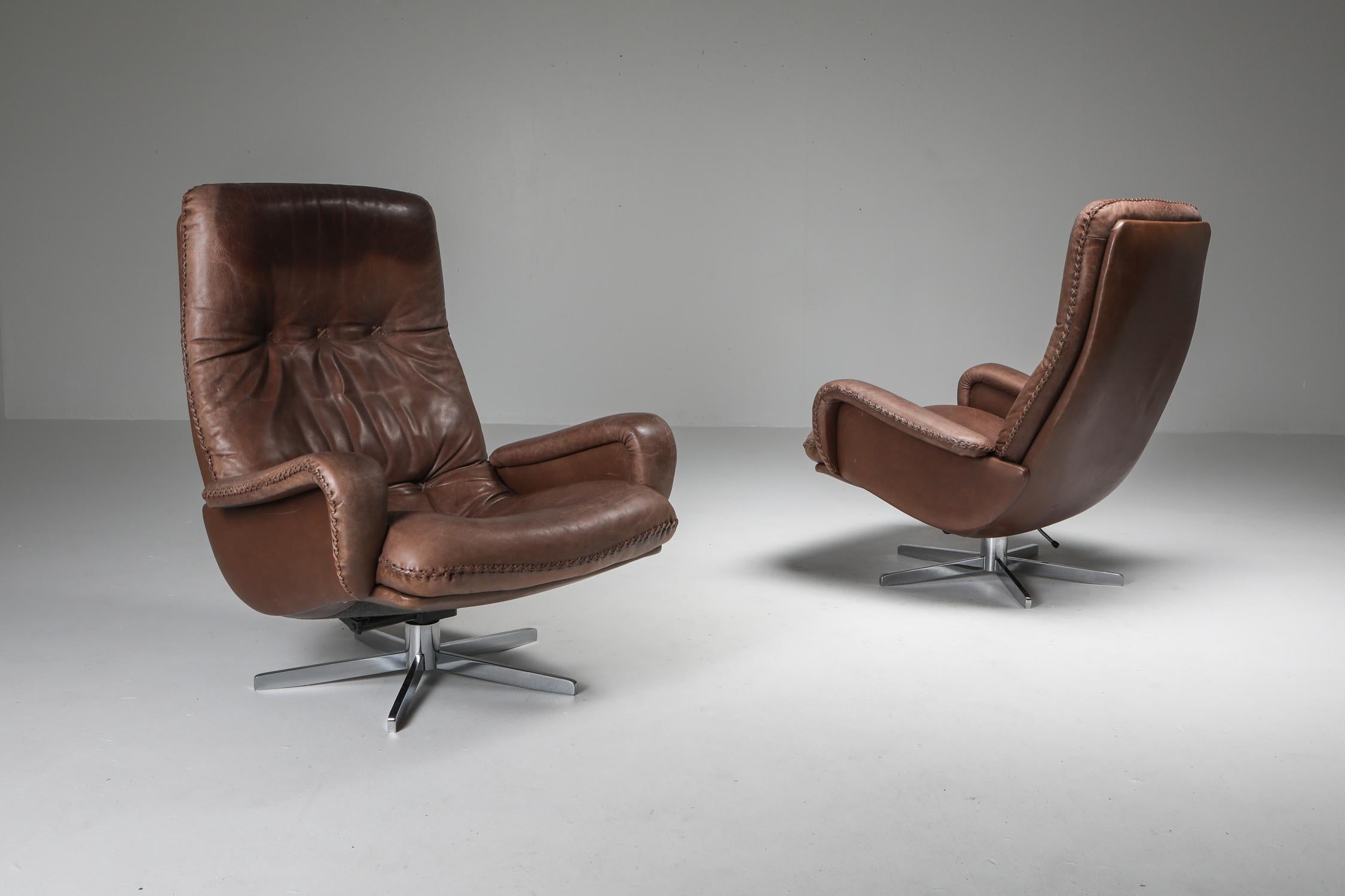 Lounge Chair Set S231 'James Bond' by De Sede, Switzerland In Good Condition In Antwerp, BE