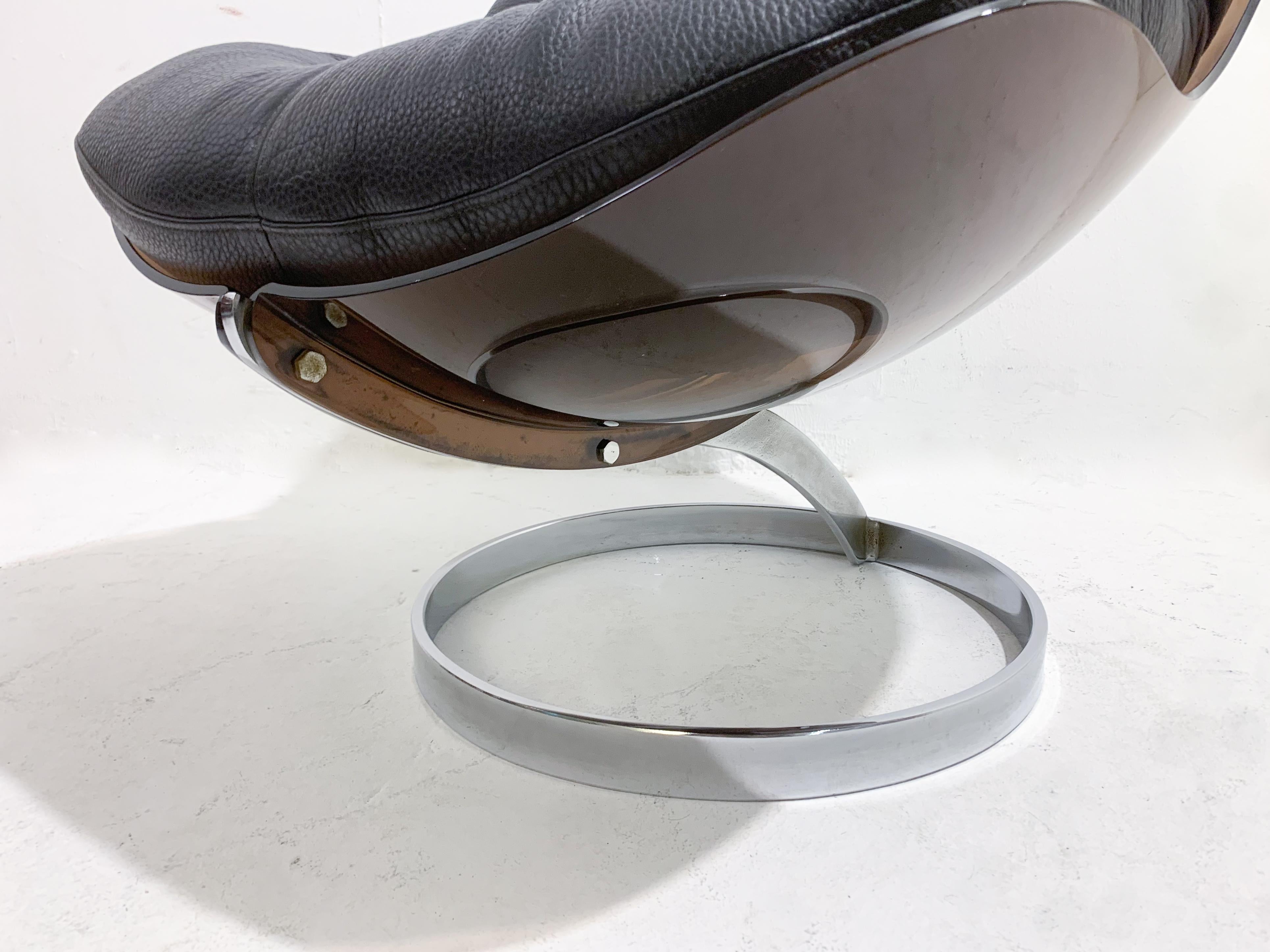 Chaise longue « Sphère » de Boris Tabacoff pour Edition Mobilier Modulaire Moderne 4