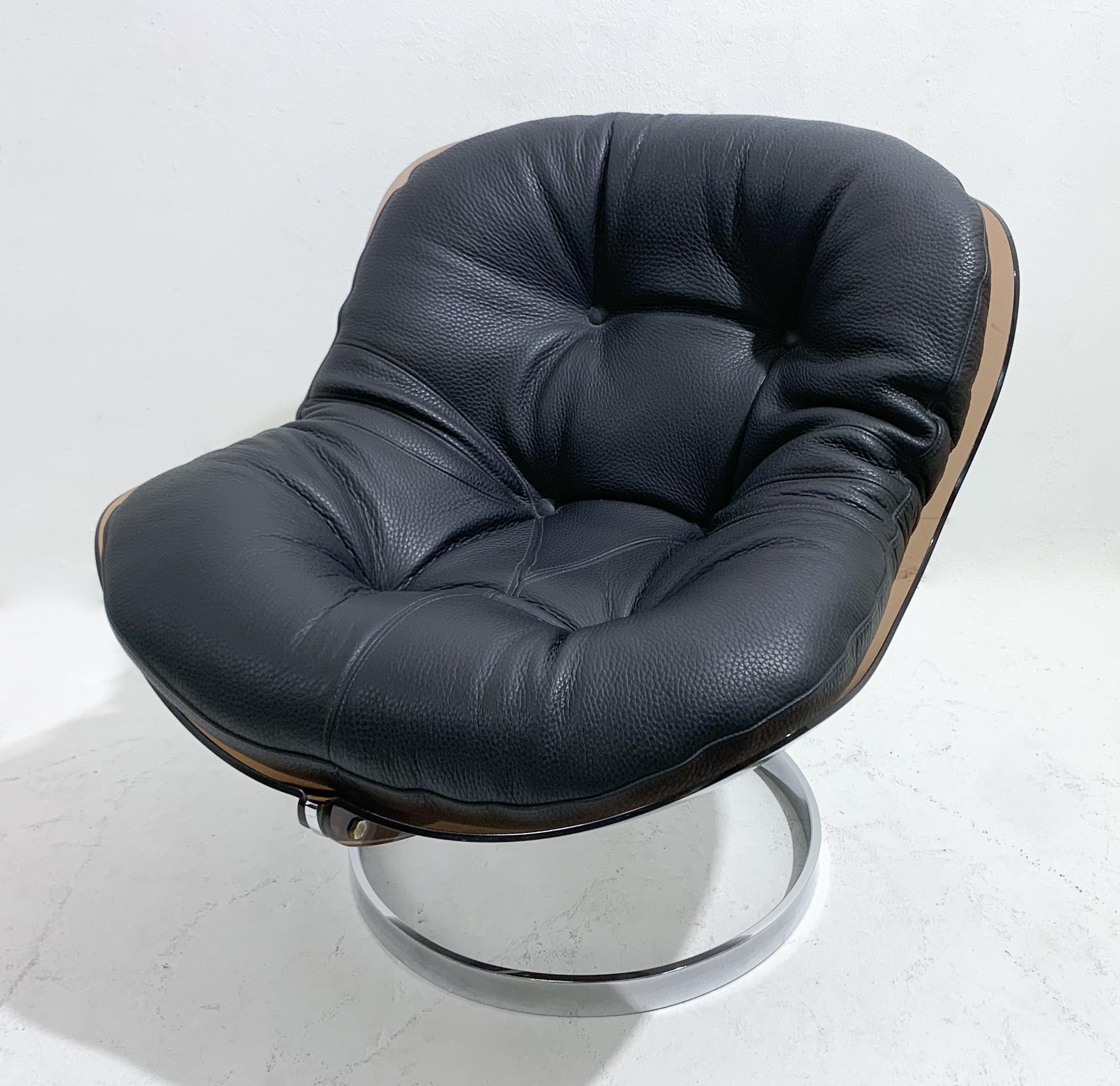 Chaise longue « Sphère » de Boris Tabacoff pour Edition Mobilier Modulaire Moderne 3