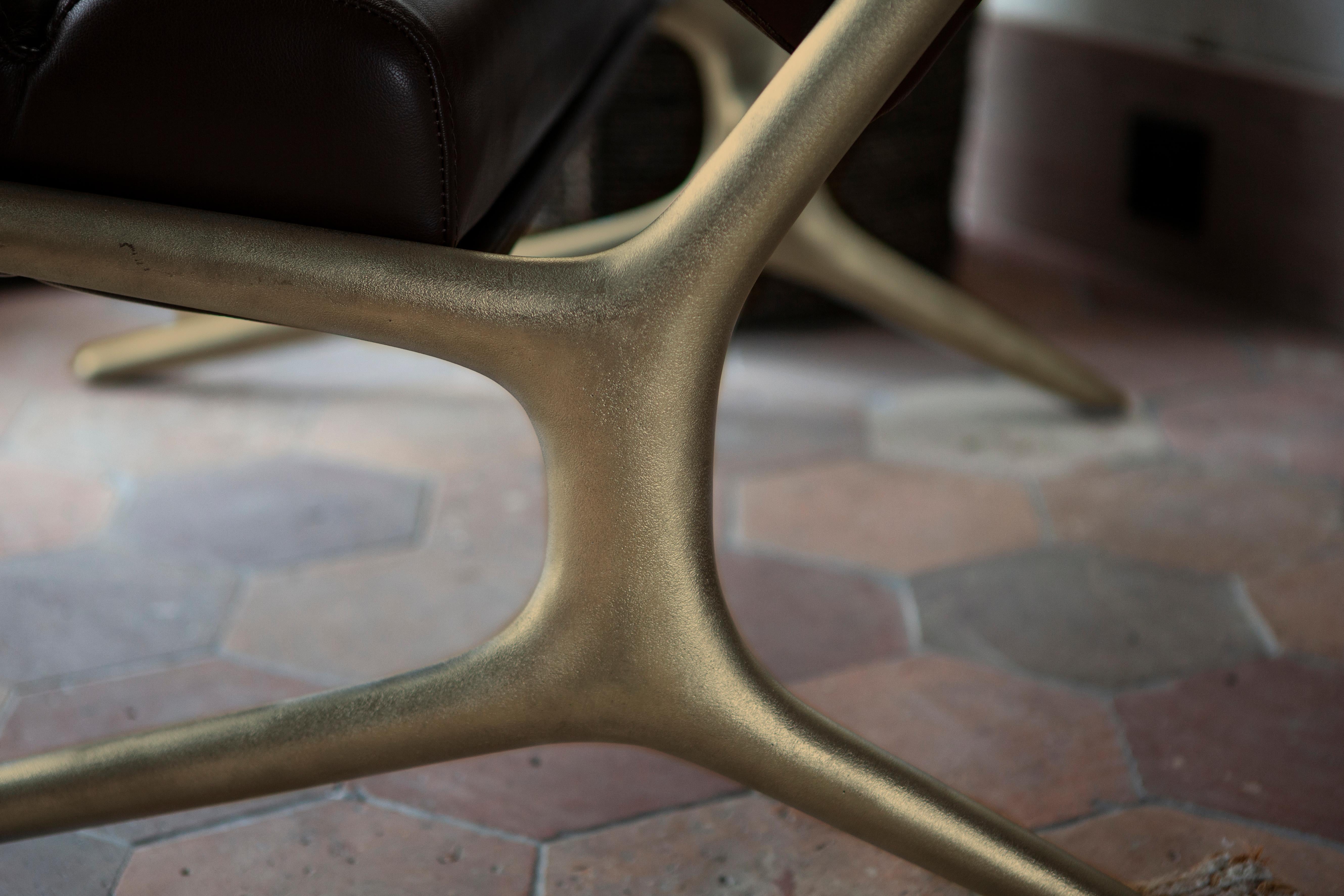 Tumbona - Latón texturado Polaco en venta