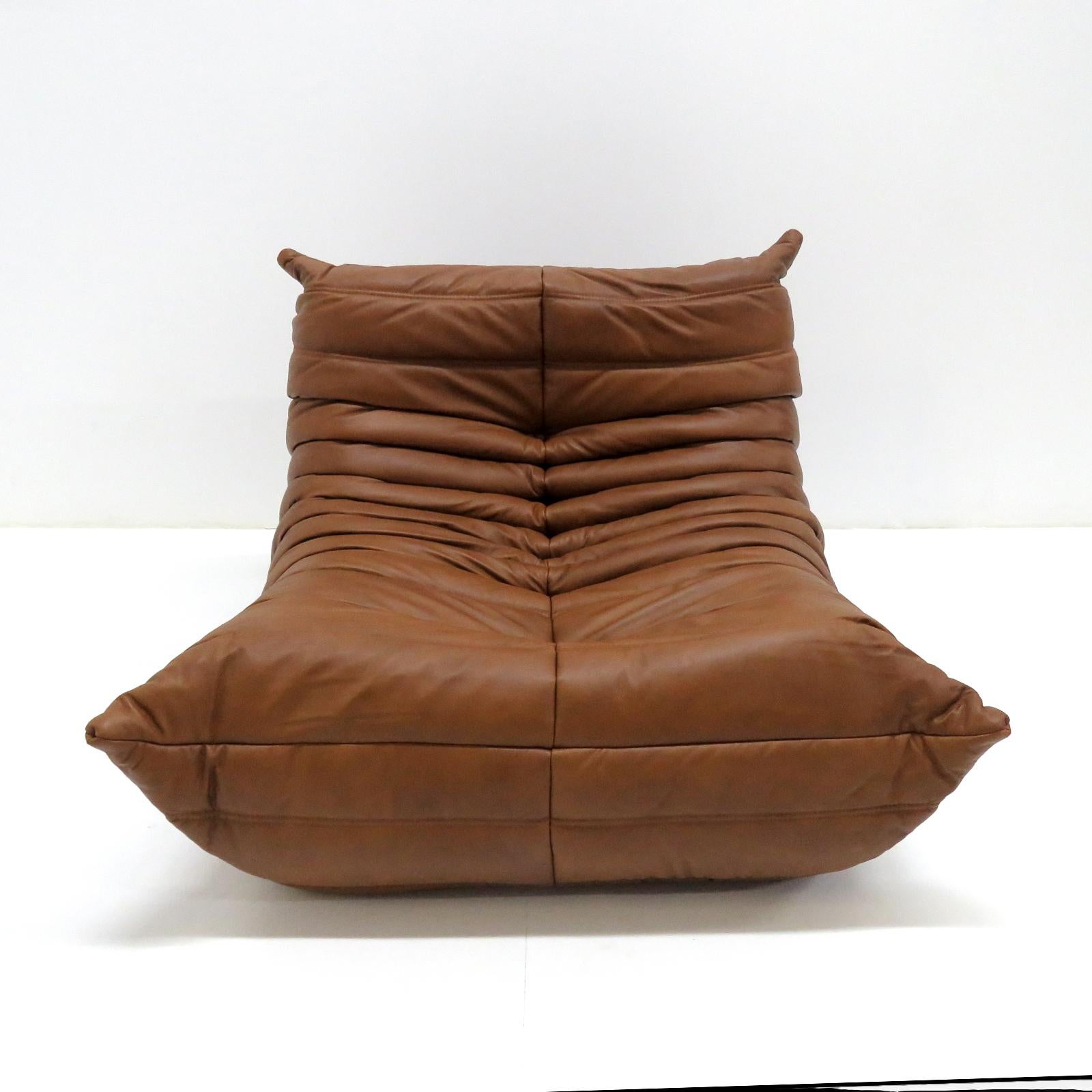 Lounge Chair 'Togo' by Michel Ducaroy for Ligne Roset In Good Condition In Los Angeles, CA