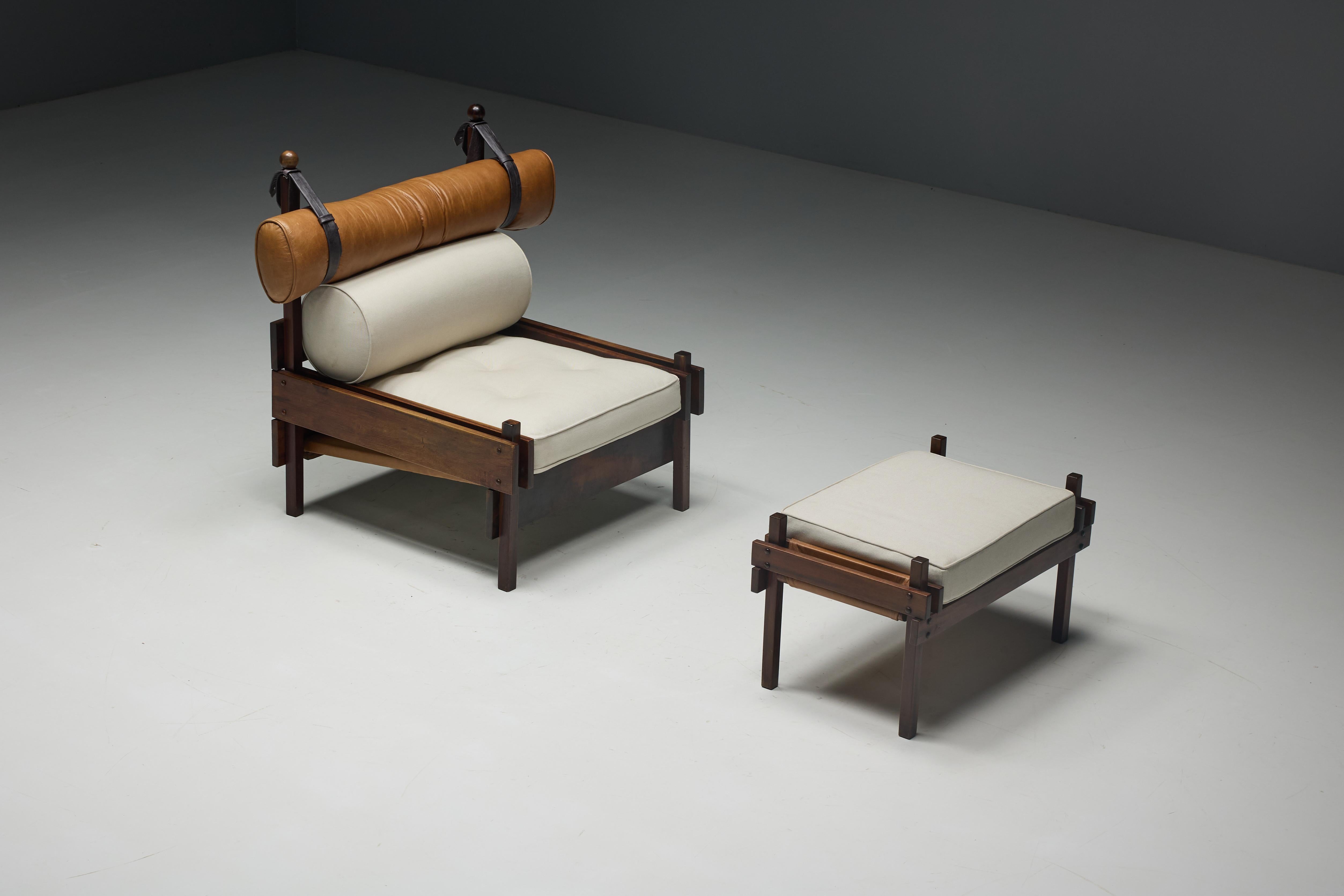 Lounge Chair 'Tonico' by Sergio Rodrigues, Brazil, 1965 For Sale 6