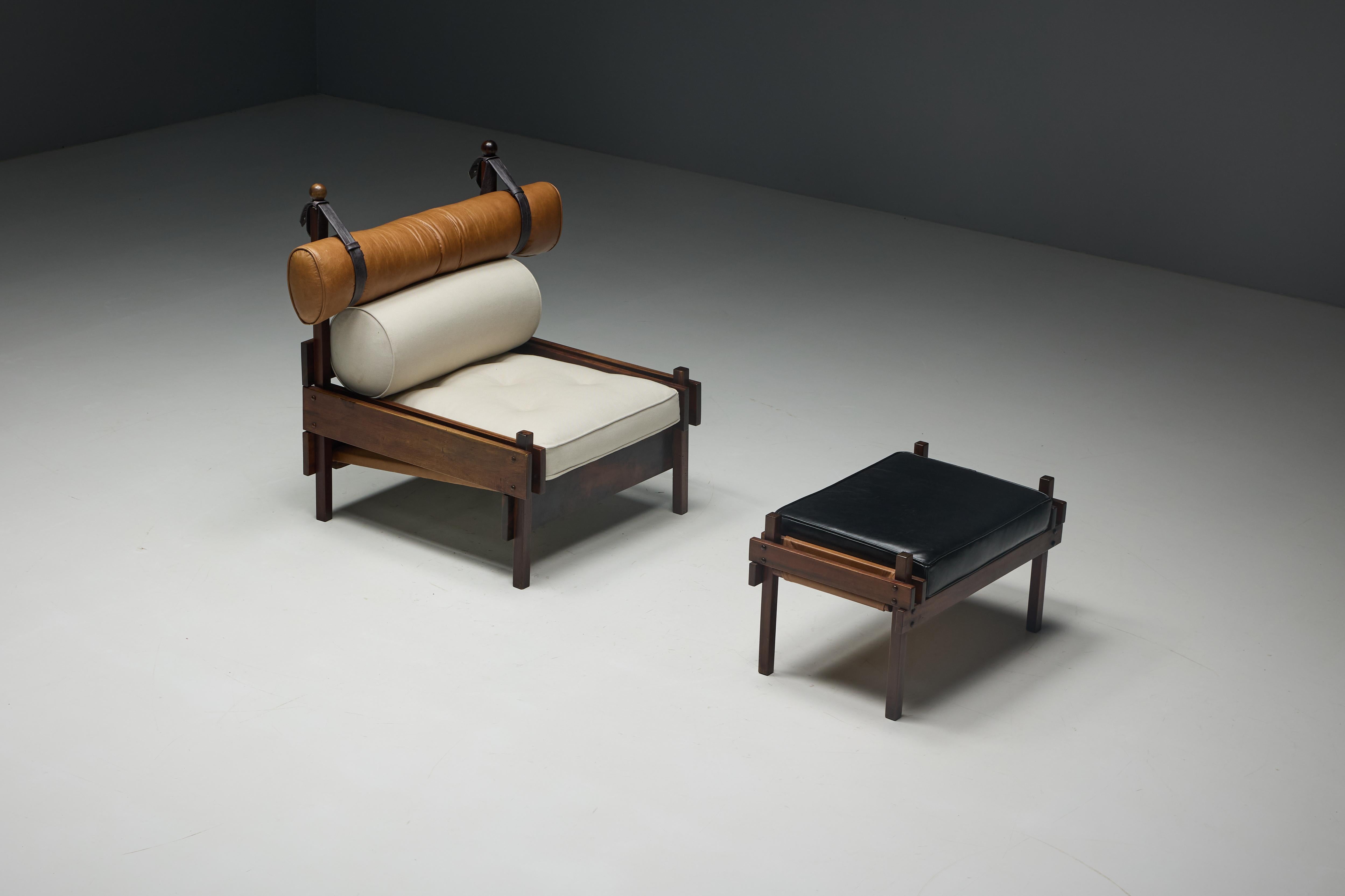 Lounge Chair 'Tonico' by Sergio Rodrigues, Brazil, 1965 For Sale 7