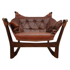 Lounge Chair "Trega" by Tormod Alnaes for Sørliemøbler, Original Condition